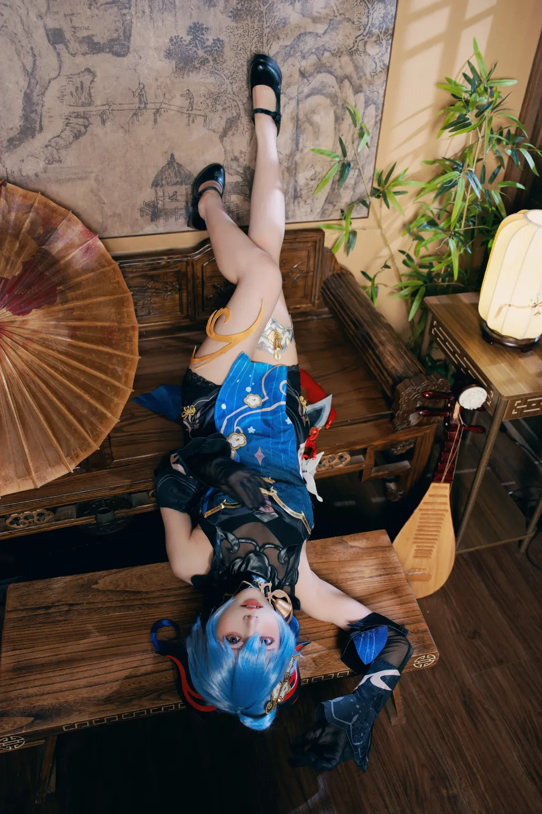 原神, 甘雨cos, cosplay摄影, 二次元写真, 玄玉瑶芳 - 第1张