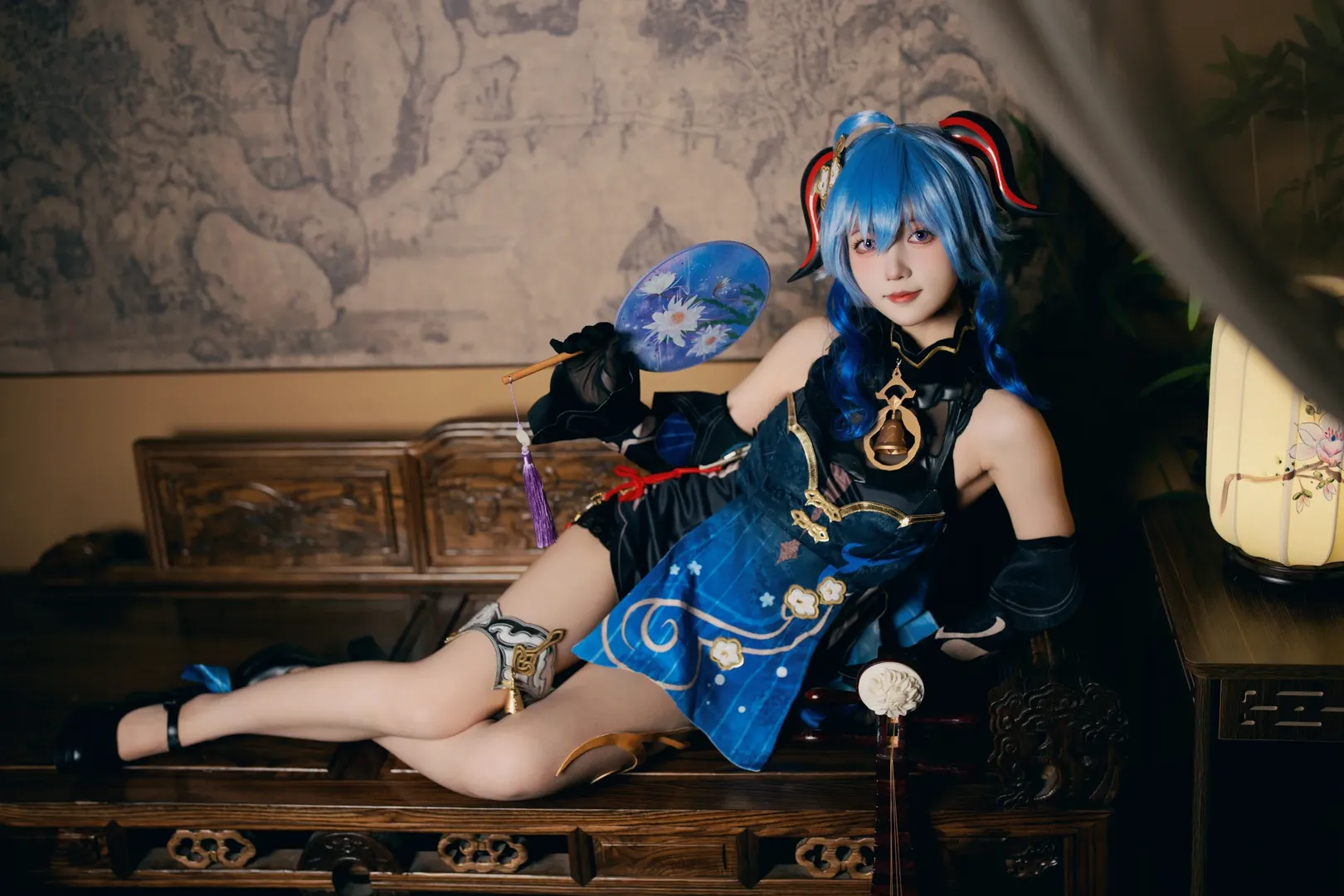原神, 甘雨cos, cosplay摄影, 二次元写真, 玄玉瑶芳 - 第3张