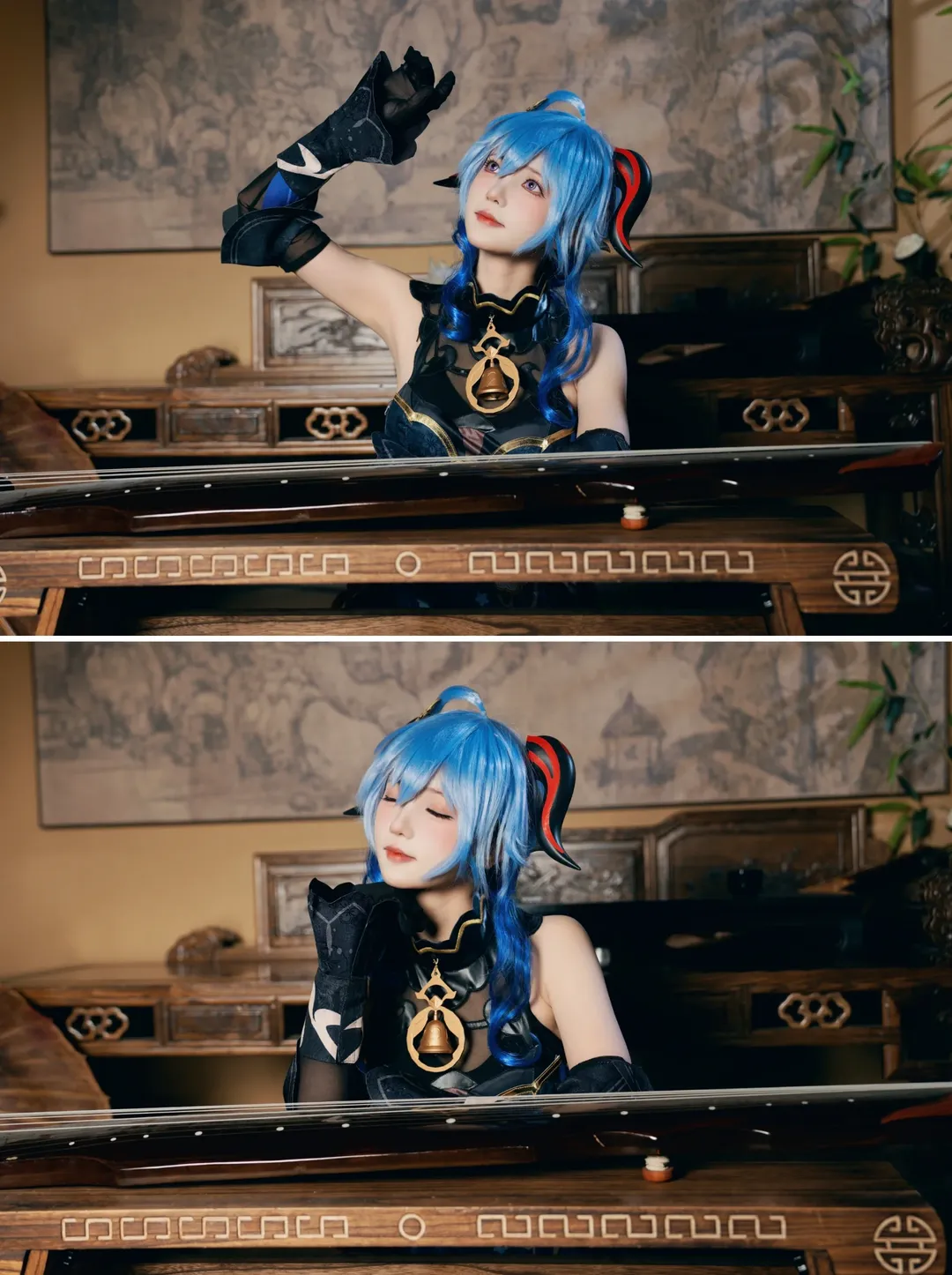 原神, 甘雨cos, cosplay摄影, 二次元写真, 玄玉瑶芳 - 第9张
