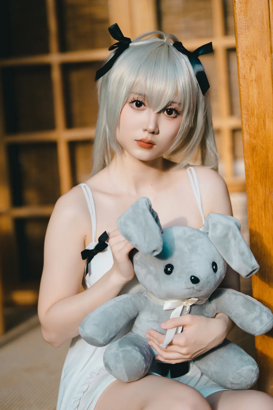 春日野穹cos, 人像摄影, 缘之空, cosplay写真, 日系居家氛围