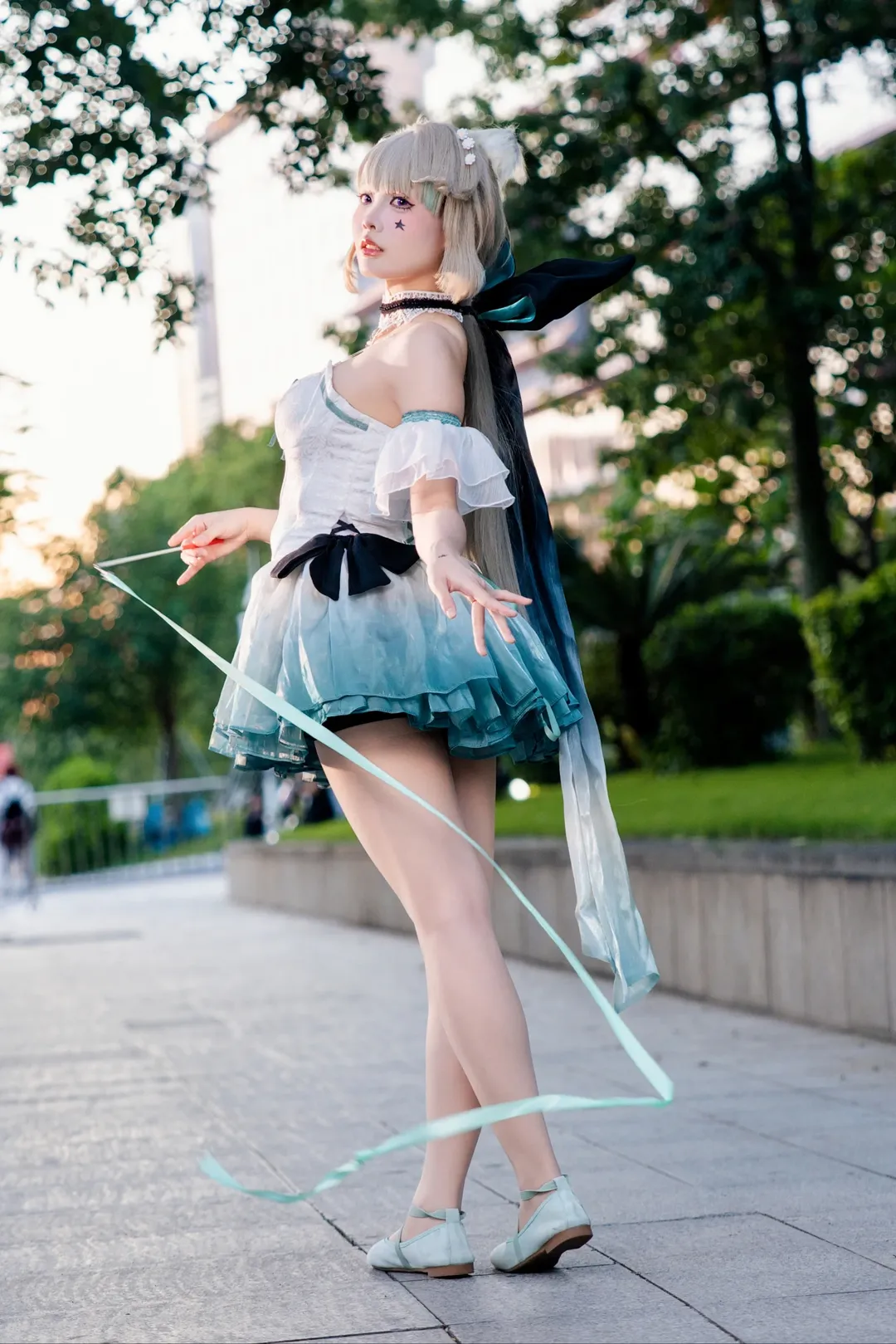 原神, 琳妮特cos, 户外摄影, cosplay穿搭, CICF漫展 - 第1张