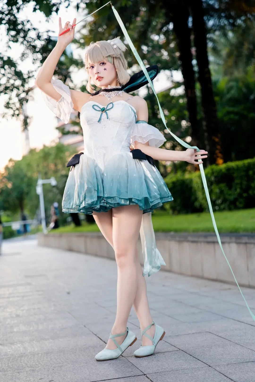 原神, 琳妮特cos, 户外摄影, cosplay穿搭, CICF漫展