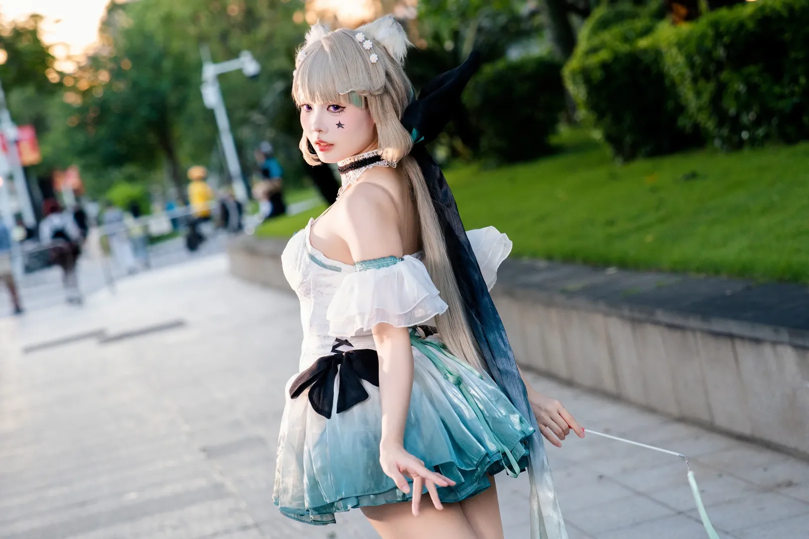 原神, 琳妮特cos, 户外摄影, cosplay穿搭, CICF漫展 - 第3张