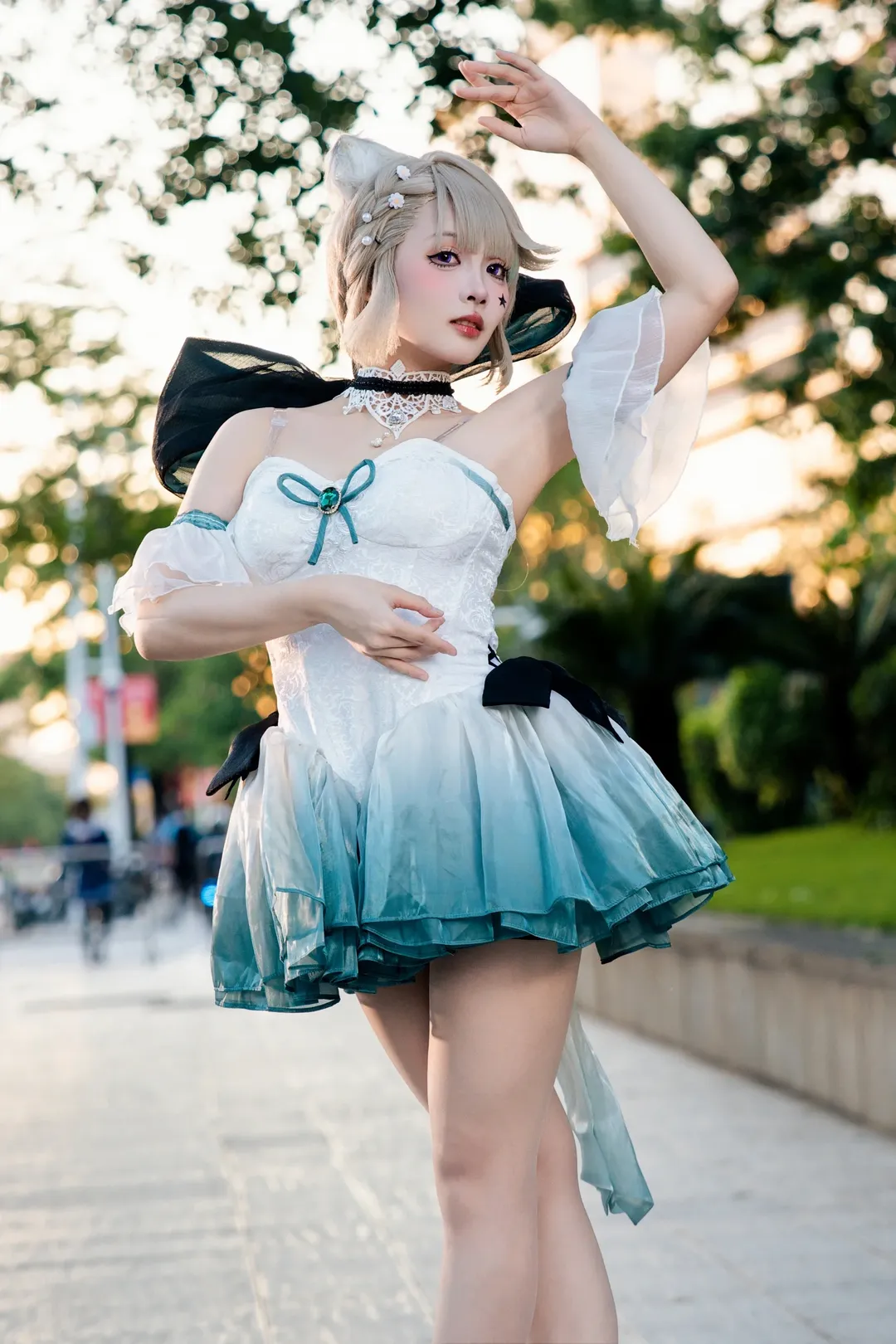 原神, 琳妮特cos, 户外摄影, cosplay穿搭, CICF漫展 - 第4张