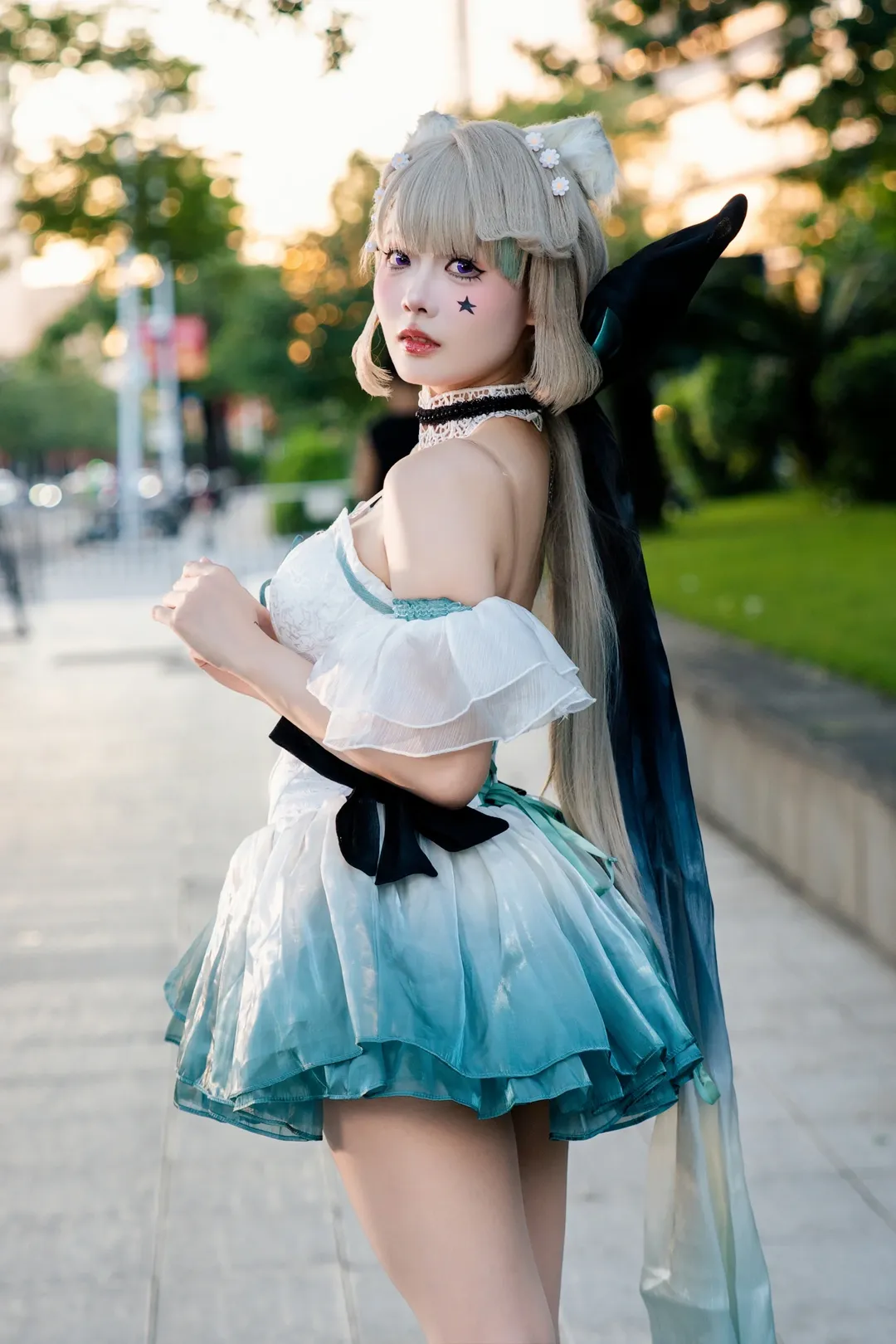 原神, 琳妮特cos, 户外摄影, cosplay穿搭, CICF漫展 - 第5张