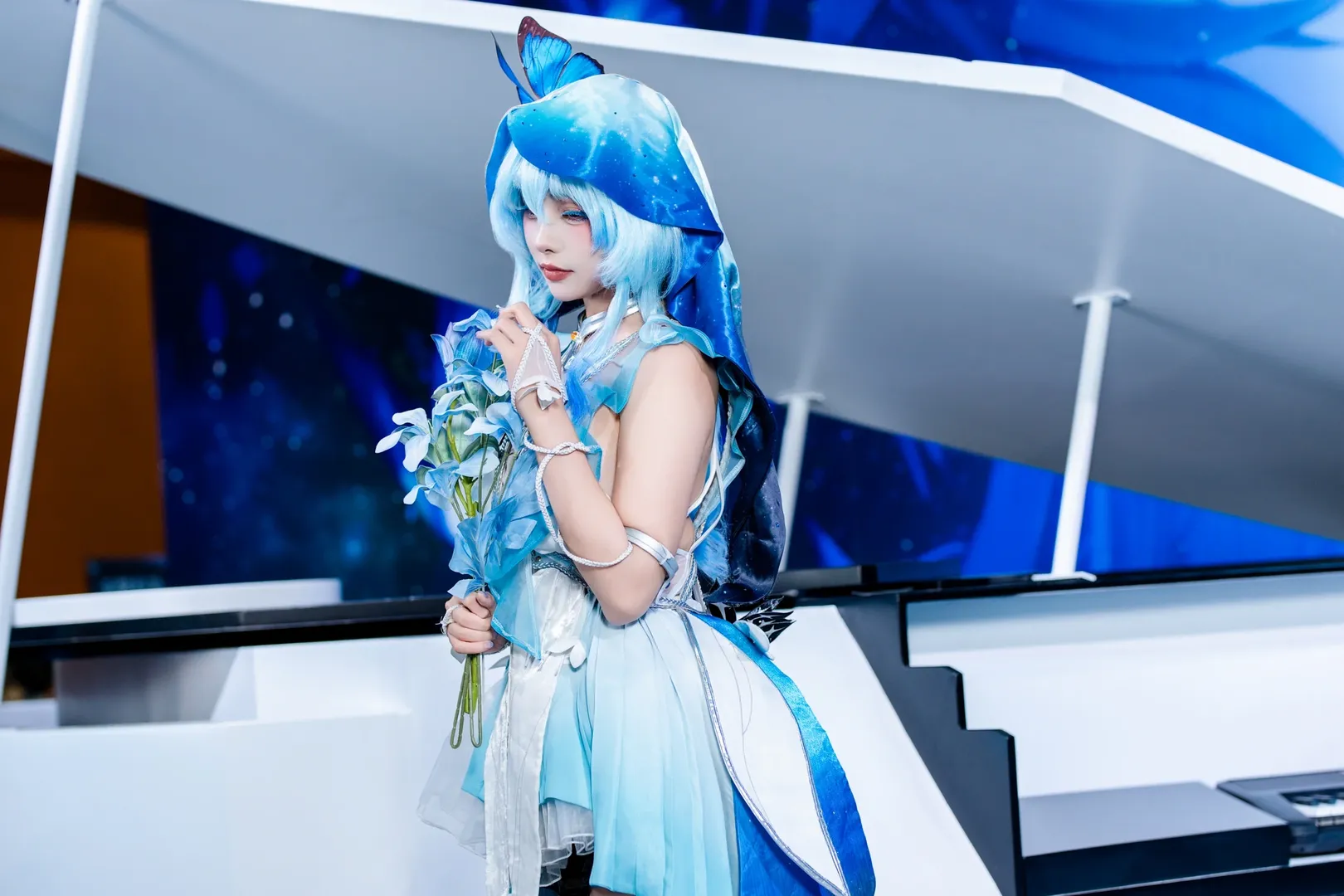 鸣潮, 漫展返图, 守岸人cos, CICF, 蓝色系cosplay - 第3张