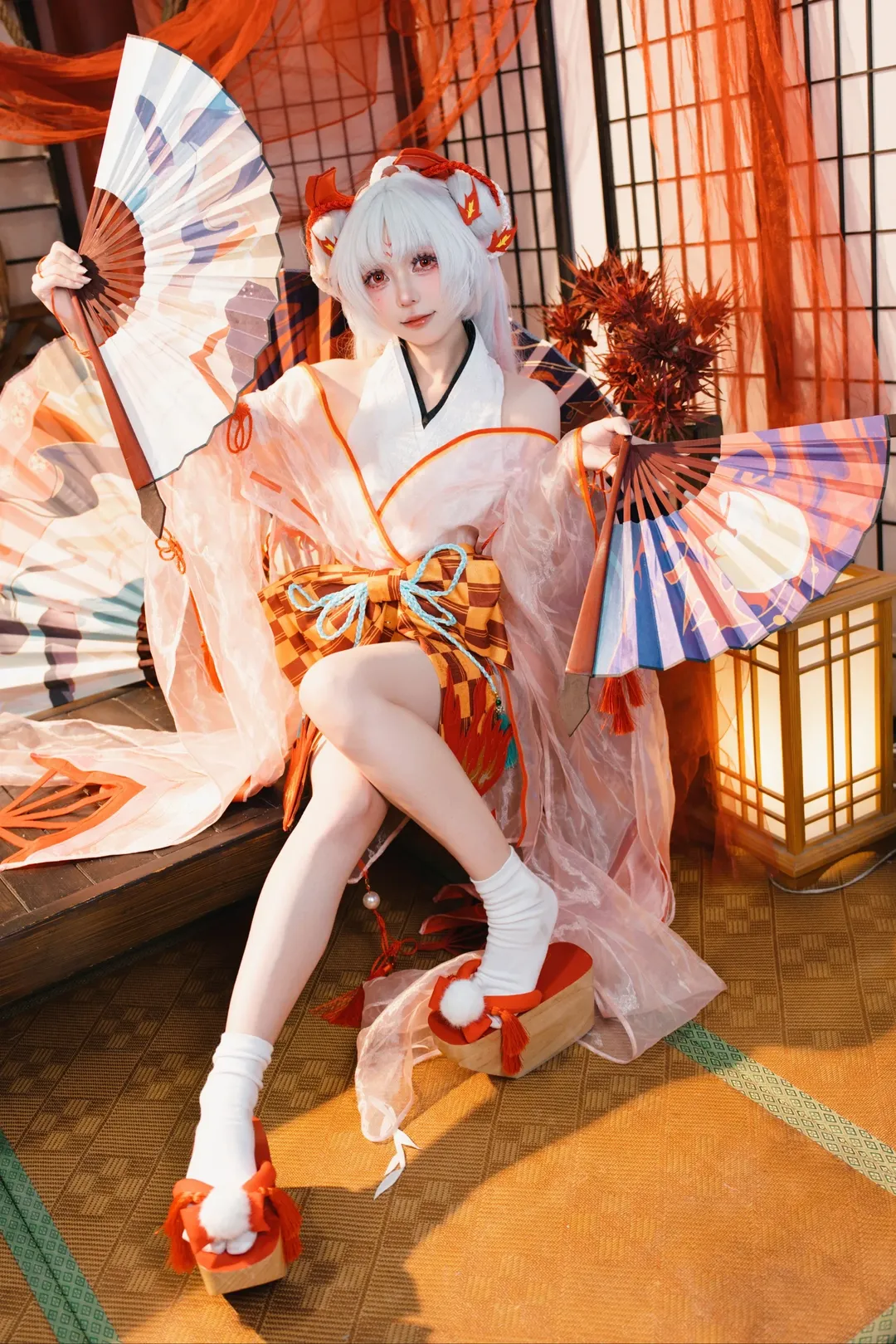 和風撮影, コスプレメイク, 不知火 コスプレ, 陰陽師, コスプレ共有