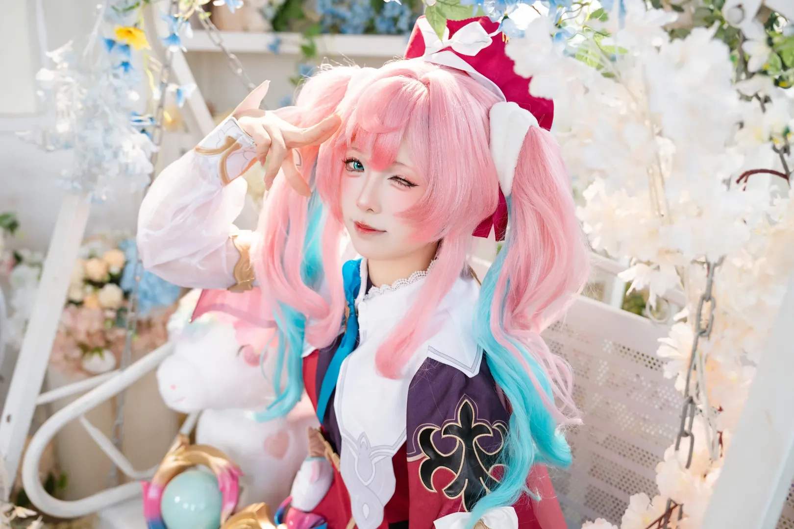 崩坏星穹铁道, 风堇cos, 二次元cos, 梦幻写真, 双马尾cos - 第10张