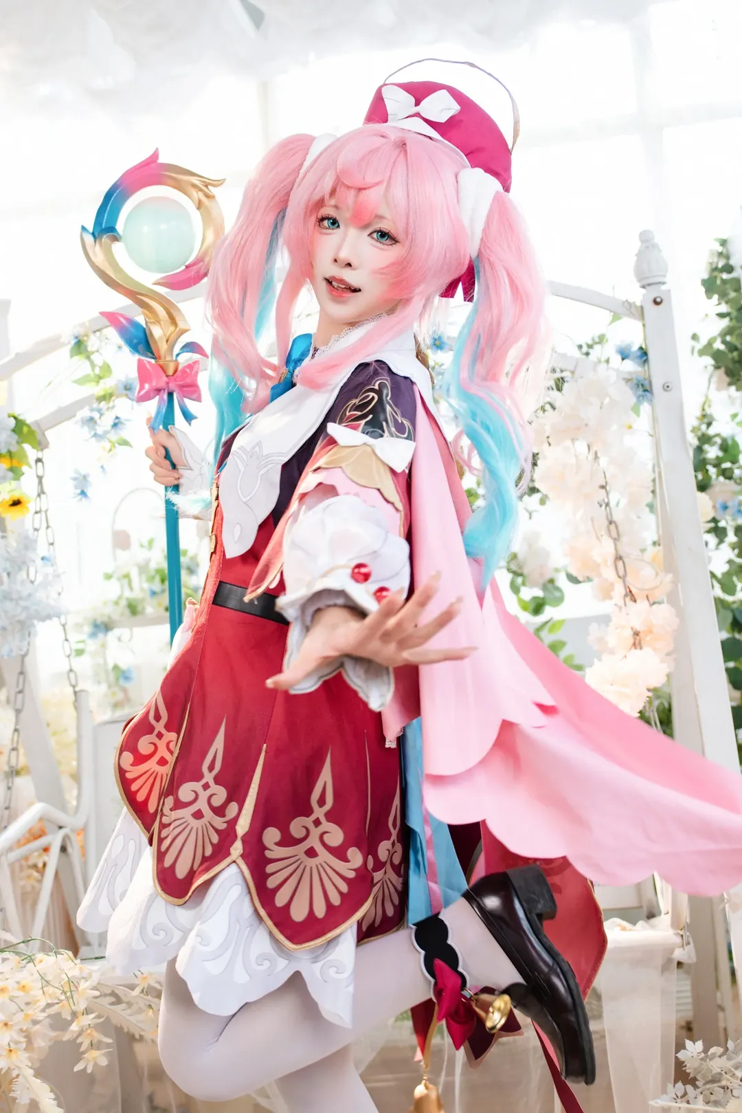 崩坏星穹铁道, 风堇cos, 二次元cos, 梦幻写真, 双马尾cos - 第11张
