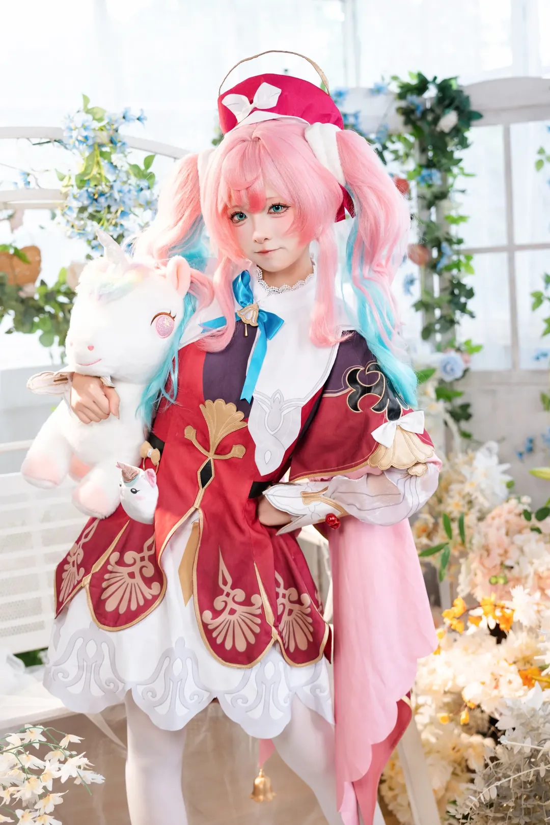 崩坏星穹铁道, 风堇cos, 二次元cos, 梦幻写真, 双马尾cos - 第3张