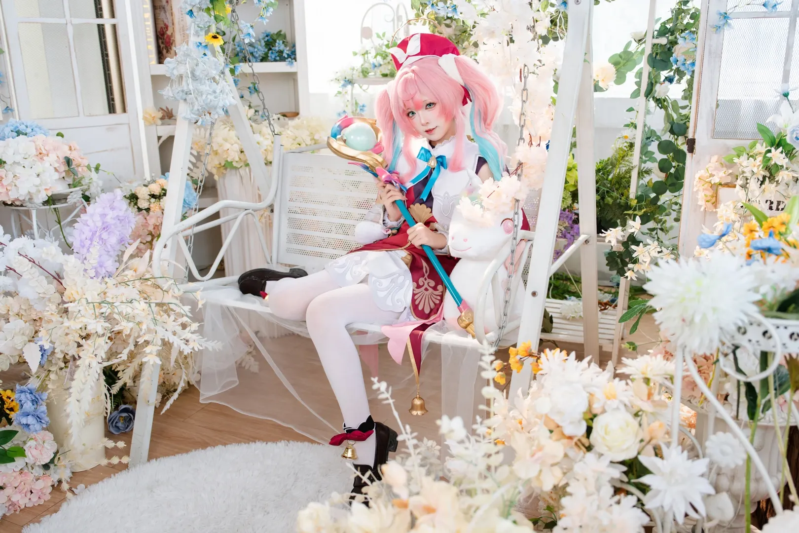 崩坏星穹铁道, 风堇cos, 二次元cos, 梦幻写真, 双马尾cos - 第7张