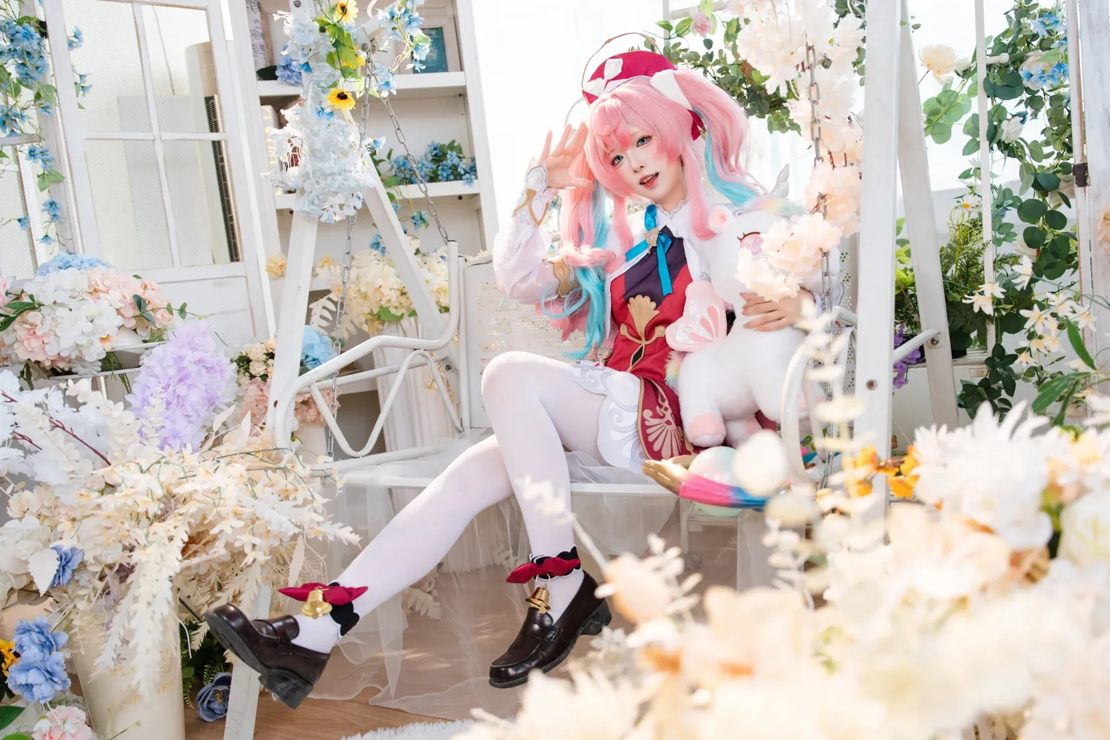 崩坏星穹铁道, 风堇cos, 二次元cos, 梦幻写真, 双马尾cos - 第8张