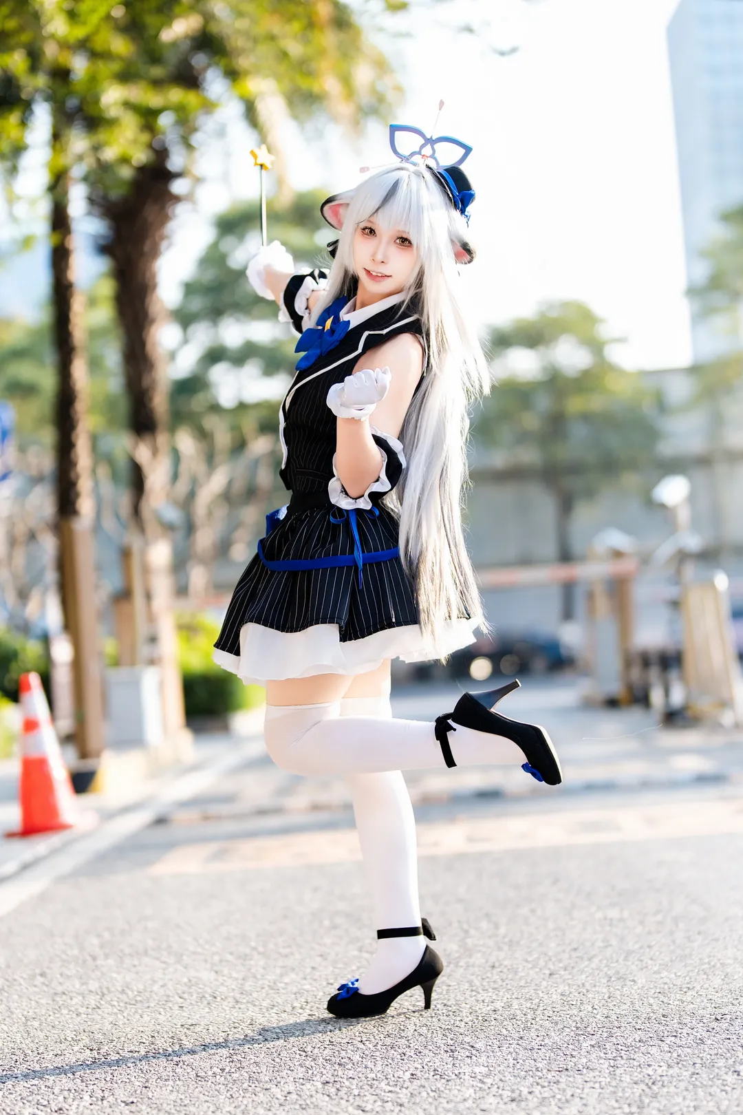 蔚蓝档案, 漫展返图, 萤火虫漫展, cosplay摄影, 春原心奈cos - 第1张