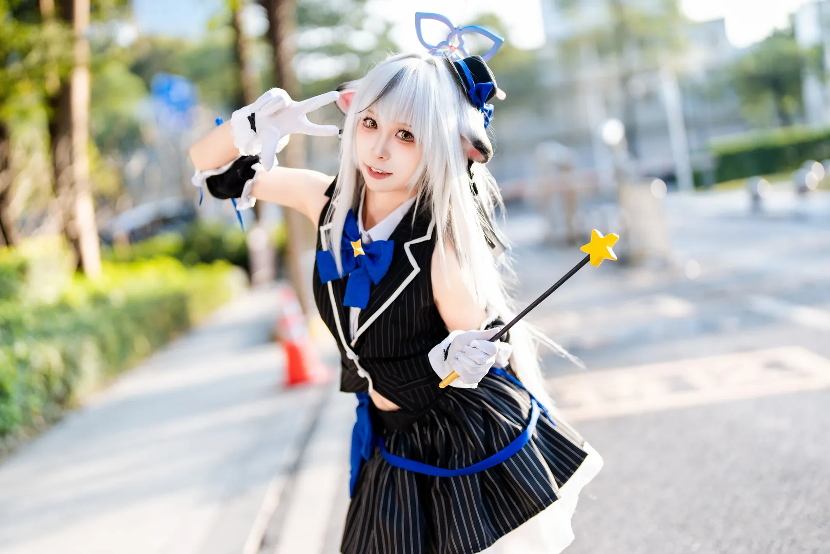 蔚蓝档案, 漫展返图, 萤火虫漫展, cosplay摄影, 春原心奈cos - 第3张