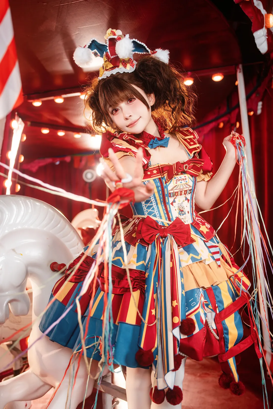 少女写真, 人像摄影, Lolita穿搭, 氛围感拍摄, 马戏团主题