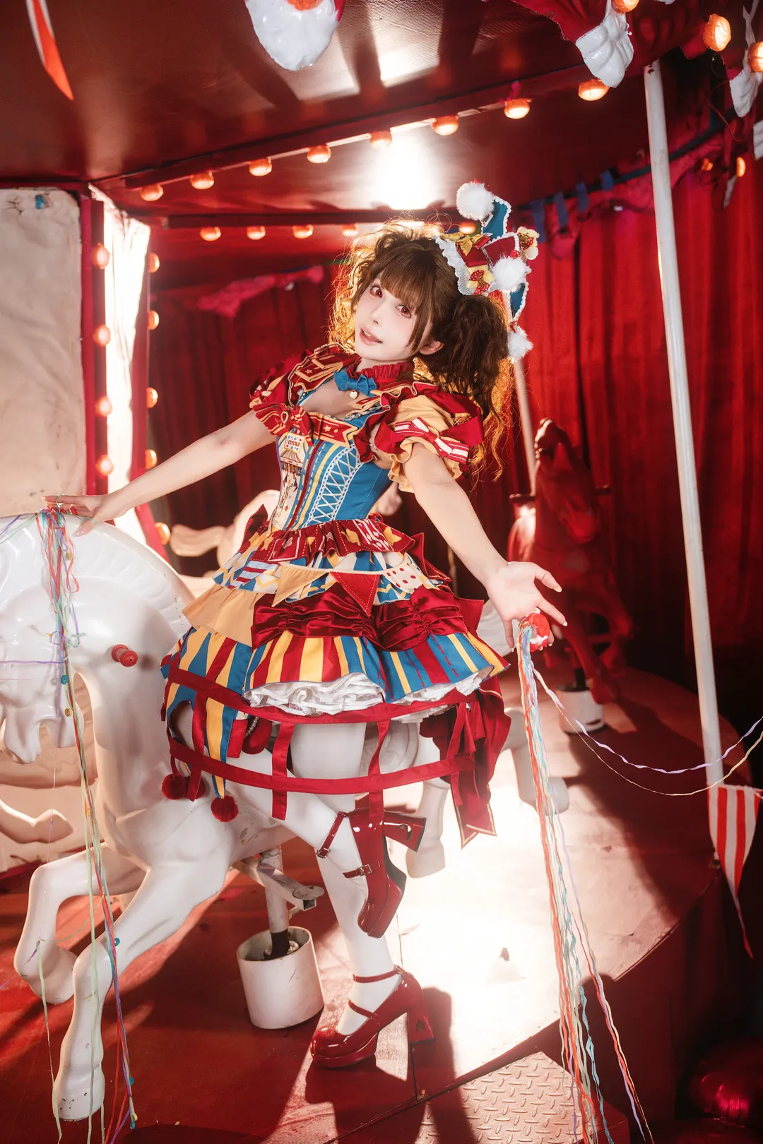 少女寫真, 人像攝影, Lolita穿搭, 氛圍感拍攝, 馬戲團主題 - 第7張