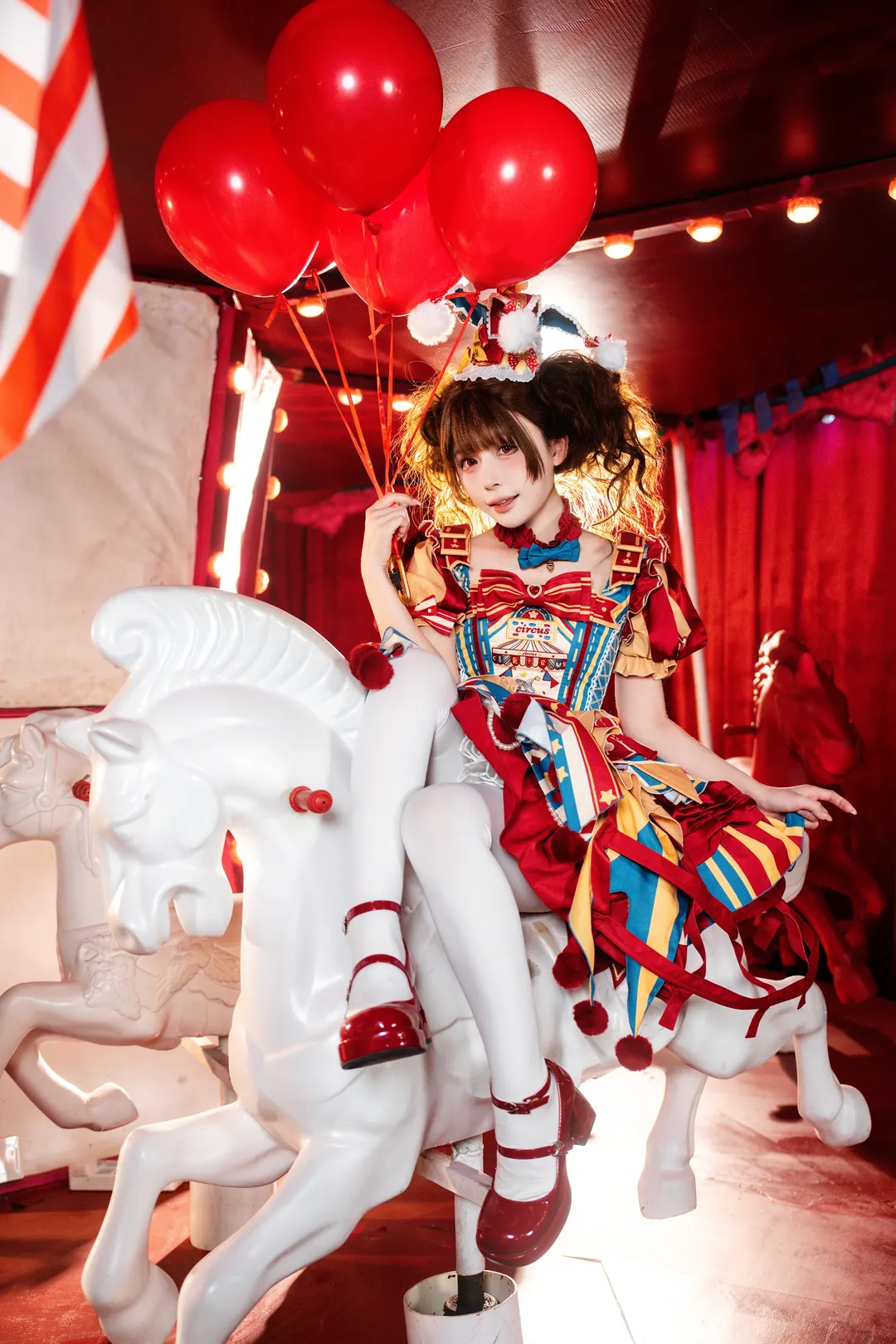 少女寫真, 人像攝影, Lolita穿搭, 氛圍感拍攝, 馬戲團主題 - 第9張