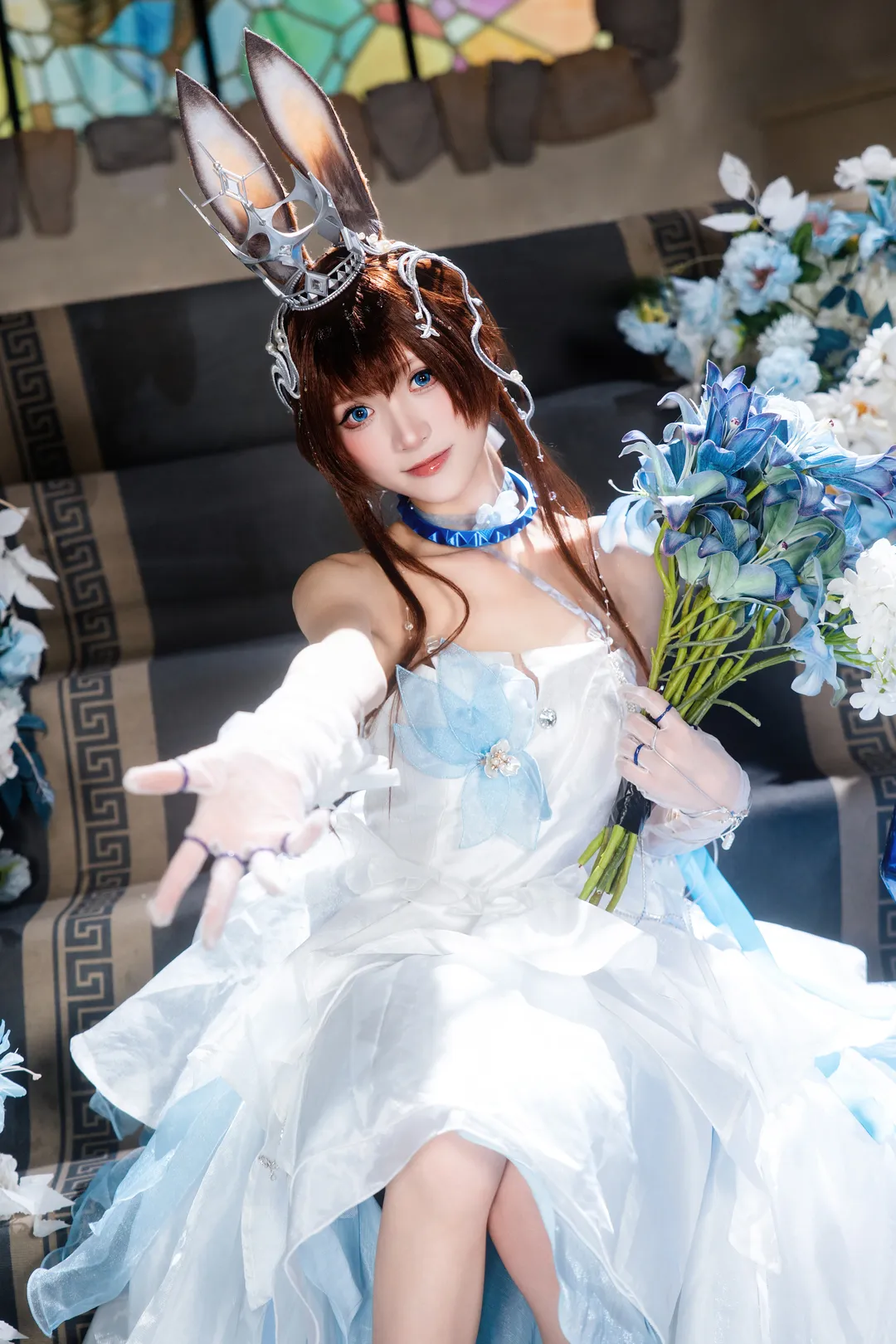 明日方舟, 阿米娅cos, cosplay正片, 二次元角色扮演, 阿米娅生日 - 第12张