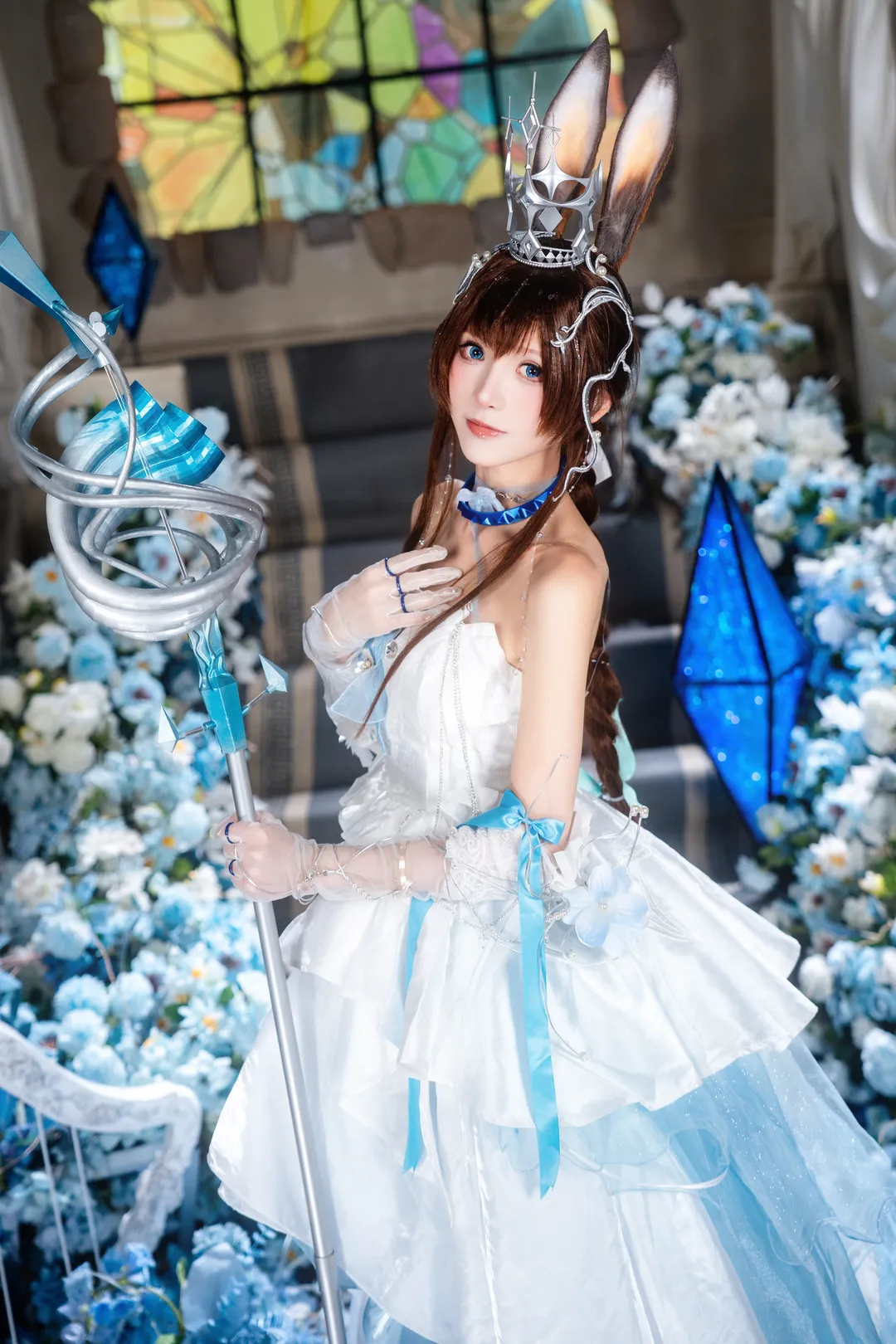 明日方舟, 阿米娅cos, cosplay正片, 二次元角色扮演, 阿米娅生日 - 第9张