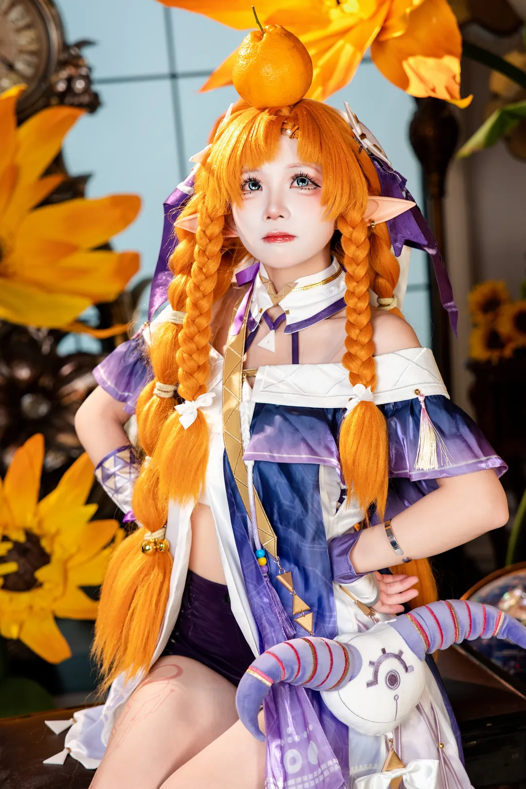 鸣潮, 二次元摄影, 西格莉卡cos, cosplay穿搭, 橙子道具 - 第8张