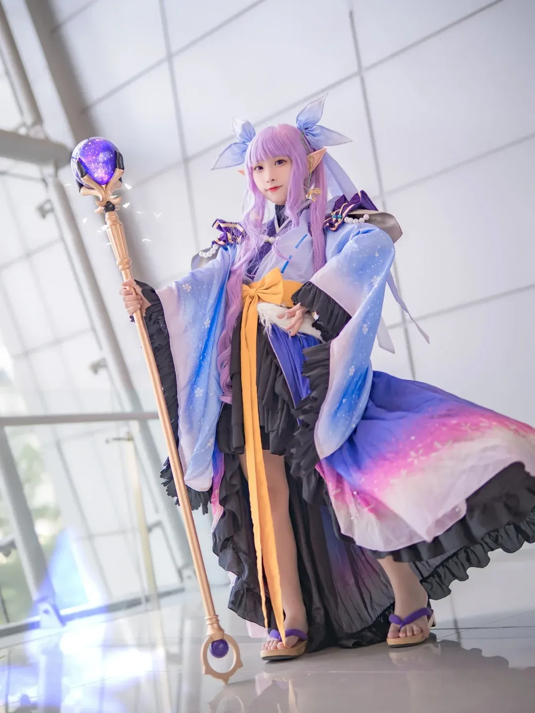 角色扮演, 漫展摄影, 二次元Cosplay, 冰川镜华cos, 公主连结Re:Dive - 第3张