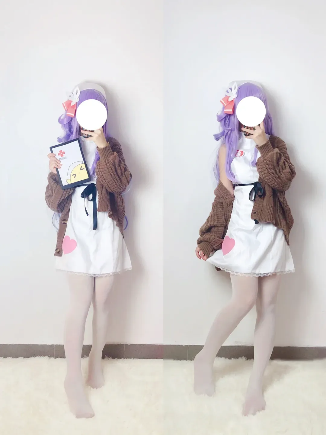 アズールレーン, 二次元コスプレ, ユニコーン コスプレ, 白ニーソコーデ, ナースコスプレ - 1枚目