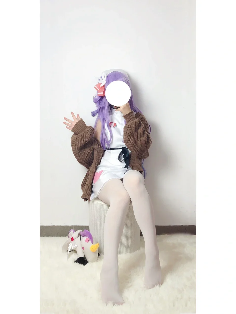 アズールレーン, 二次元コスプレ, ユニコーン コスプレ, 白ニーソコーデ, ナースコスプレ - 6枚目