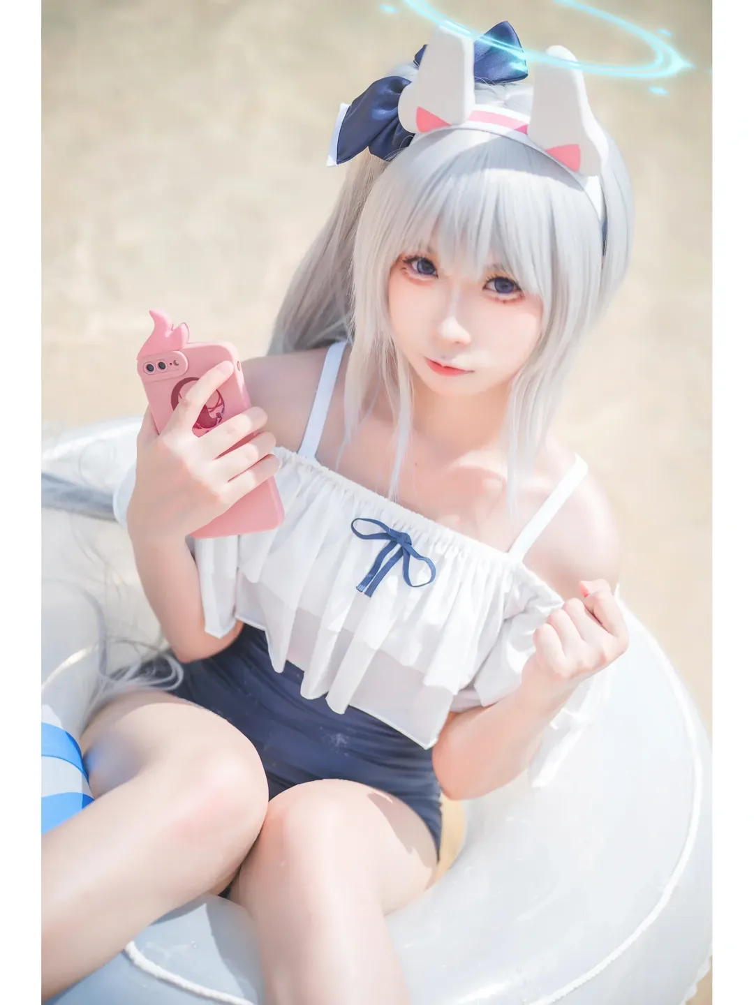 碧藍檔案, 泳裝cos, 夏日穿搭, 廣州外景, 月雪宮子cos - 第2張