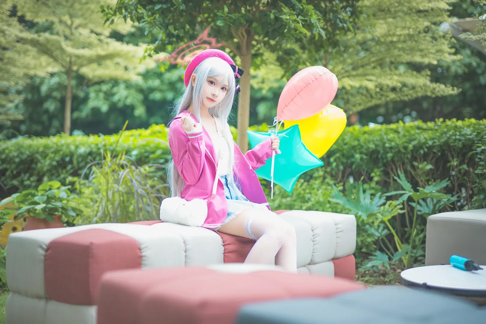 蔚藍檔案, 螢火蟲漫展, 廣州cosplay, 淺黃睦月cos, 雀魂 - 第3張