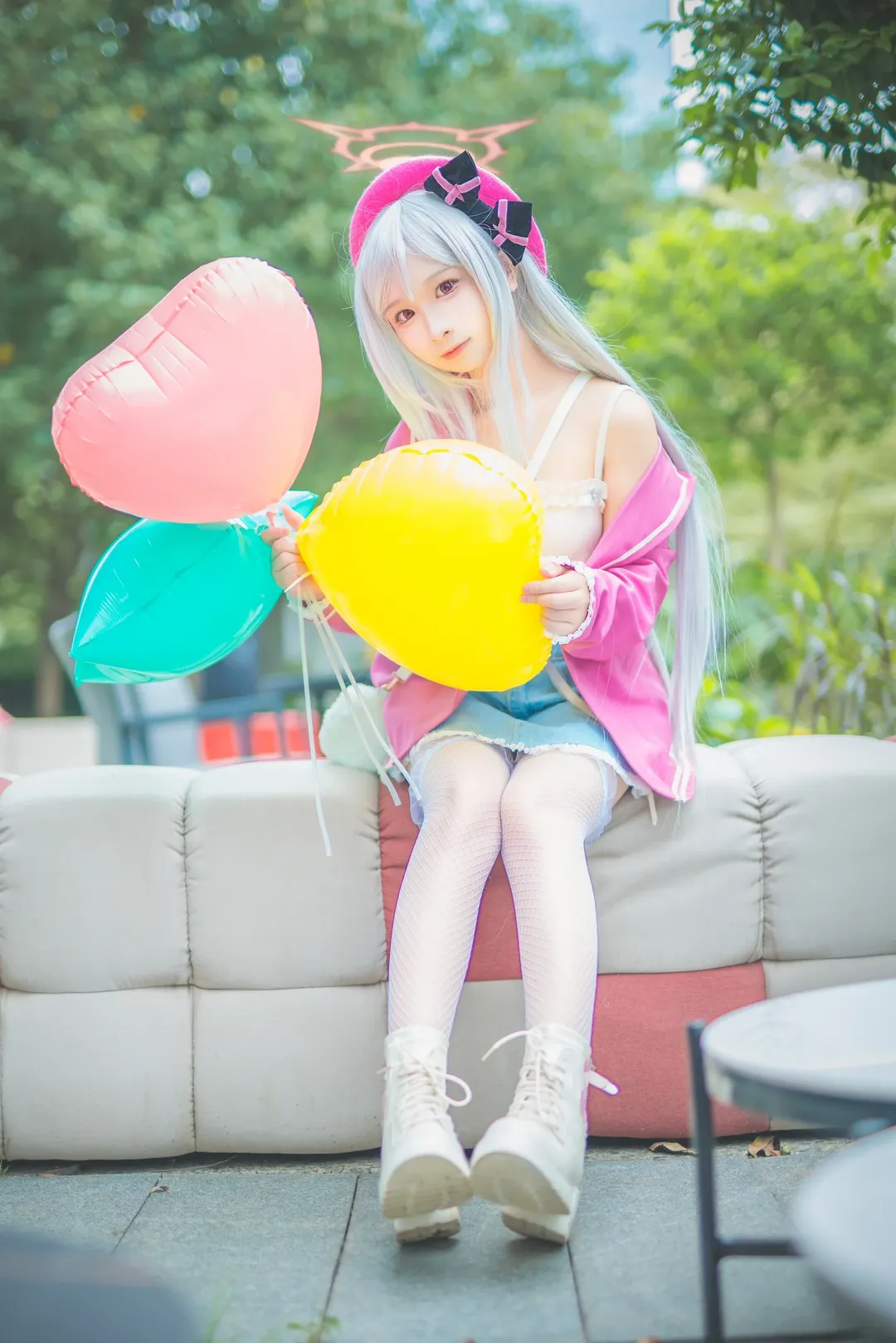 ブルーアーカイブ, ホタルACGエキスポ, 広州コスプレ, 浅黄ムツキコスプレ, 雀魂 (じゃんたま)