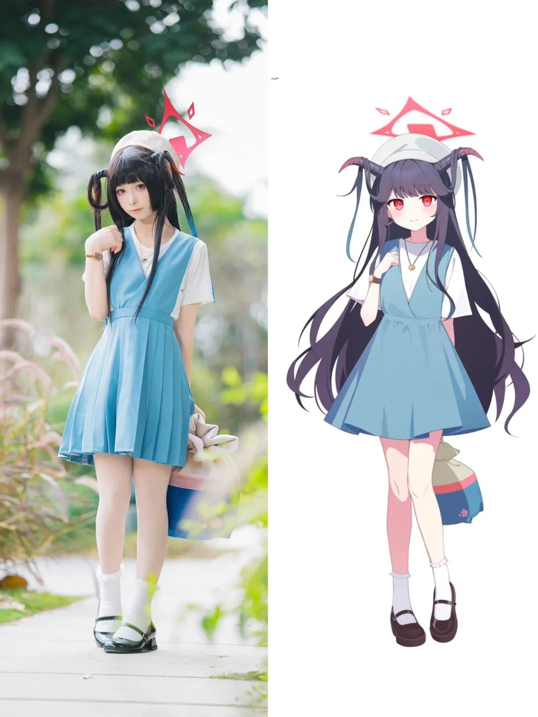 蔚蓝档案, cosplay摄影, 爱清枫香cos, 广州ap漫展, 二次元私服 - 第1张