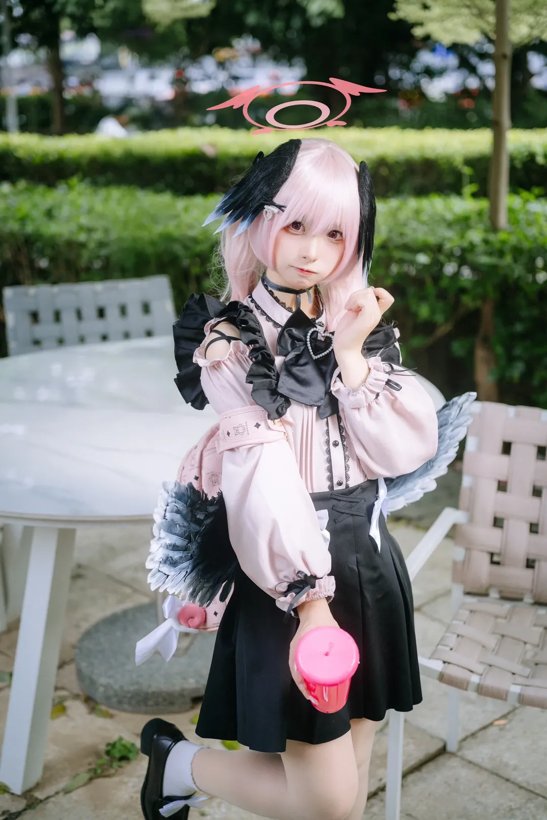 蔚蓝档案, 下江小春cos, cosplay摄影, 广州萤火虫漫展, 地雷系穿搭 - 第1张
