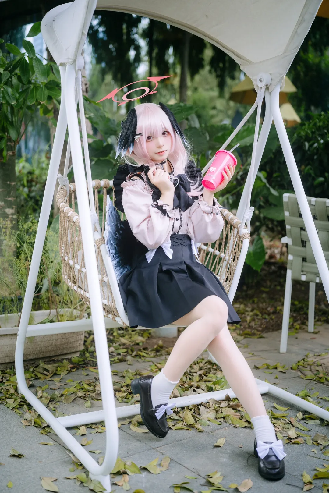 蔚蓝档案, 下江小春cos, cosplay摄影, 广州萤火虫漫展, 地雷系穿搭