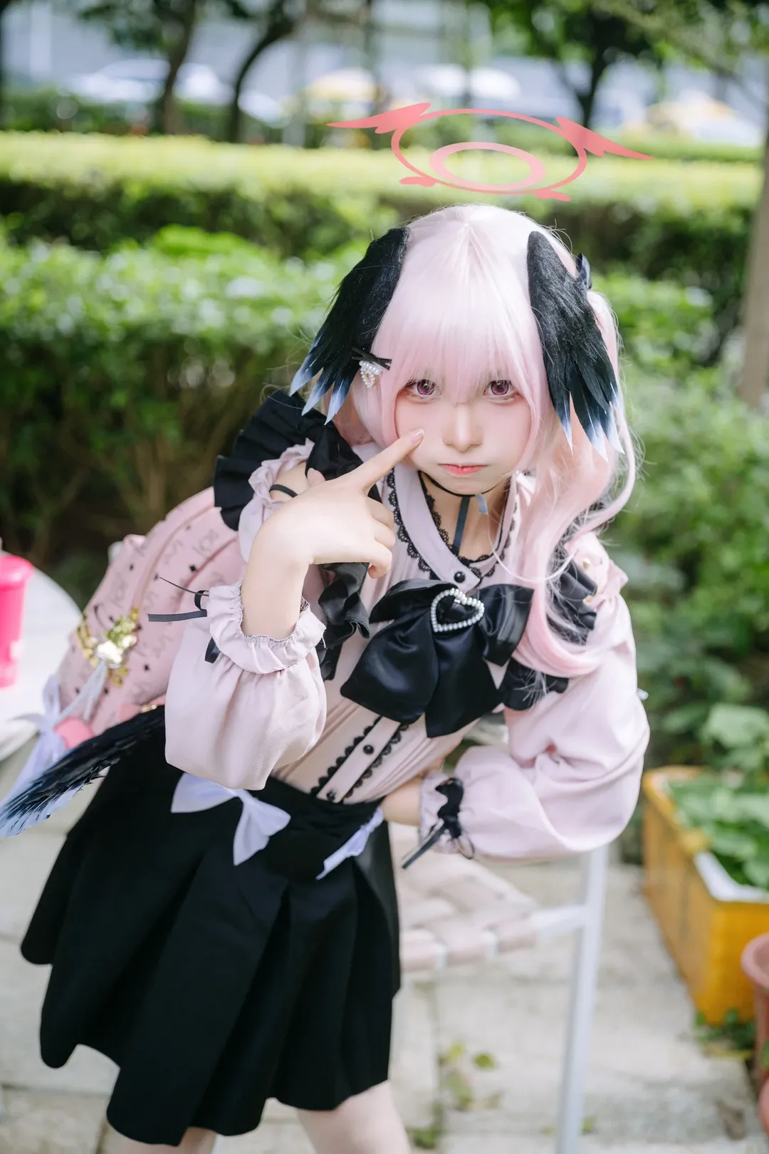 蔚蓝档案, 下江小春cos, cosplay摄影, 广州萤火虫漫展, 地雷系穿搭 - 第3张
