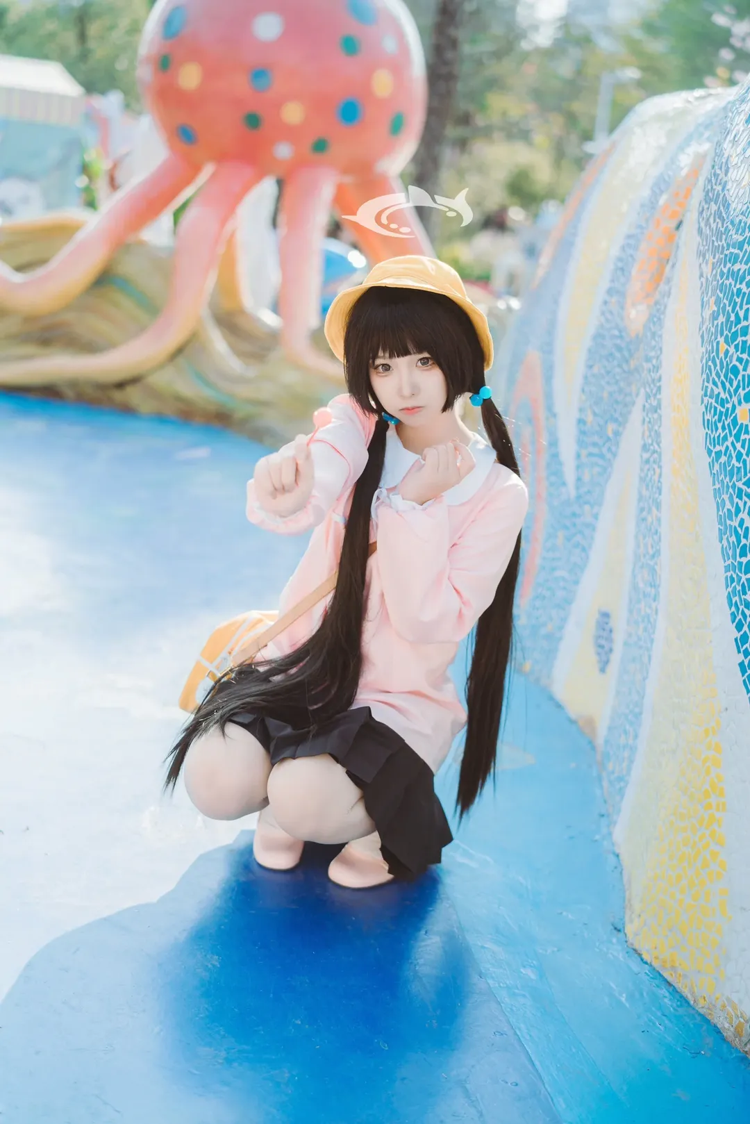 cosplay, 蔚蓝档案, 妃咲cos, 六一儿童节, 幼稚园jk - 第2张