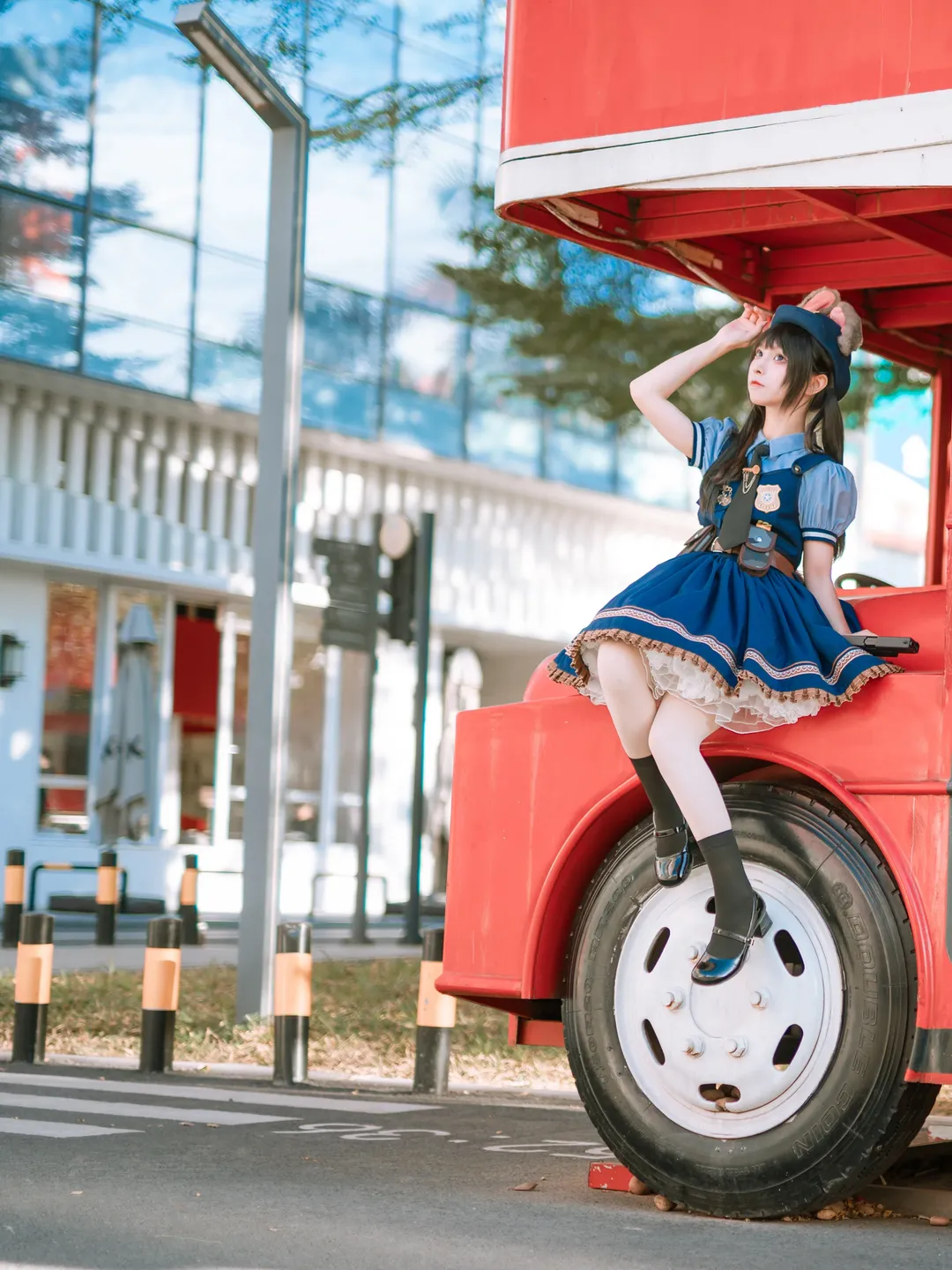 Photography in Guangzhou, Cosplay outfit, Judy cosplay, Zootopia, Bunny Cop - Image 4