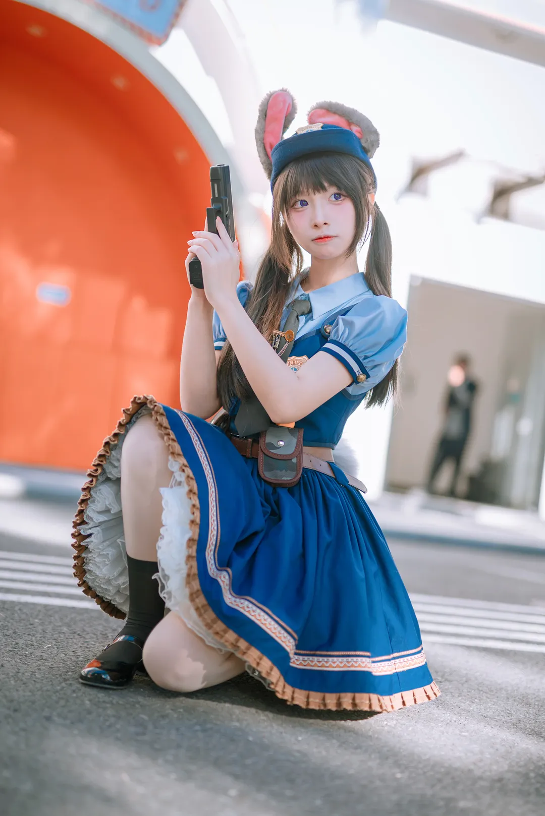 広州での写真撮影, コスプレコーディネート, ジュディ コスプレ, ズートピア, ウサギの警察官 - 7枚目