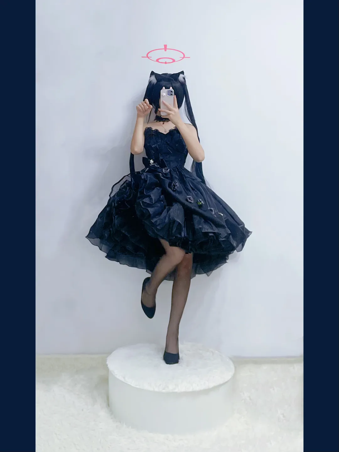 蔚蓝档案, 广州漫展, 二次元cos, 黑见芹香cos, 礼服穿搭