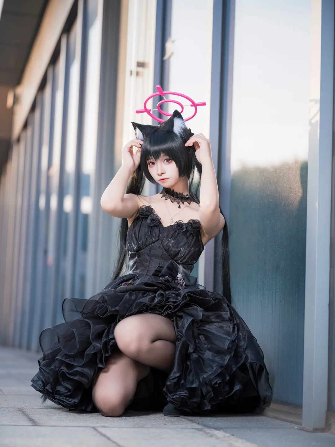 蔚蓝档案, 漫展返图, 二次元cosplay, 广州baonly, 黑见芹香cos - 第1张