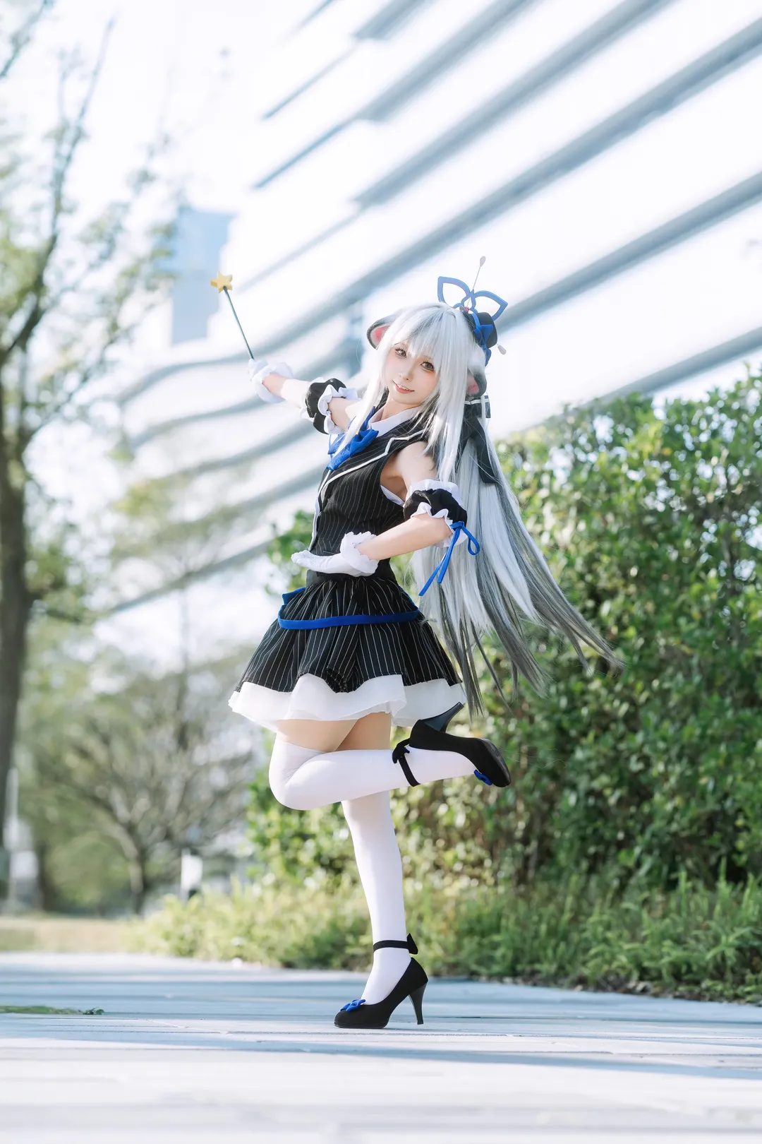 蔚蓝档案, 萤火虫漫展, 广州漫展, cosplay摄影, 春原心奈cos - 第1张