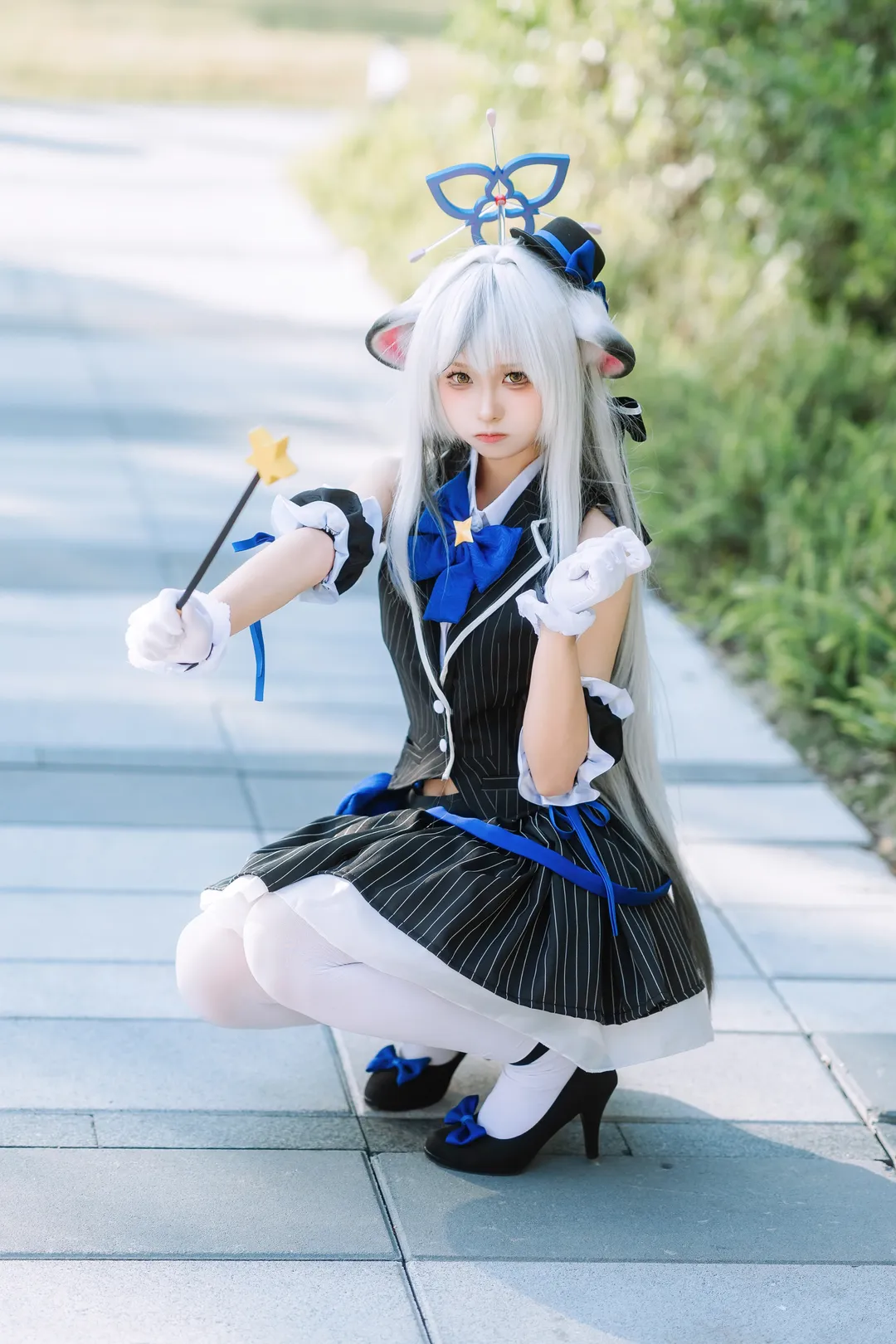 蔚蓝档案, 萤火虫漫展, 广州漫展, cosplay摄影, 春原心奈cos - 第2张