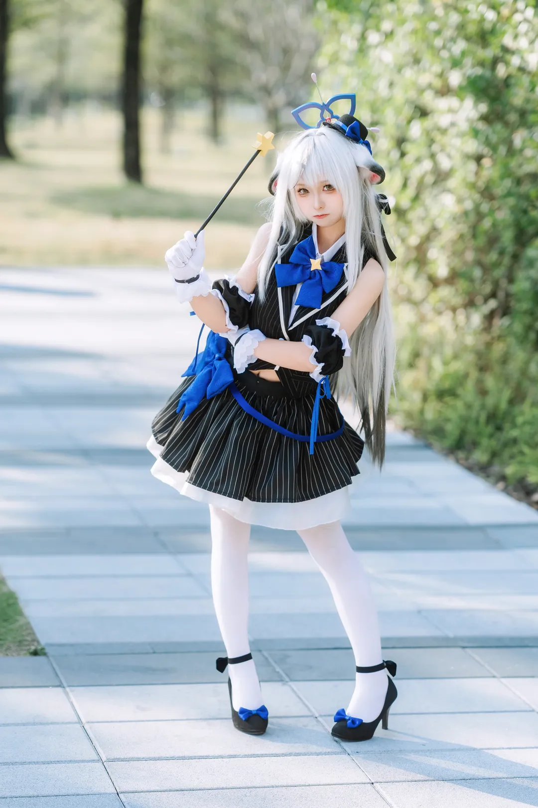 蔚蓝档案, 广州漫展, cosplay摄影, 春原心奈cos, 魔法少女cosplay - 第1张