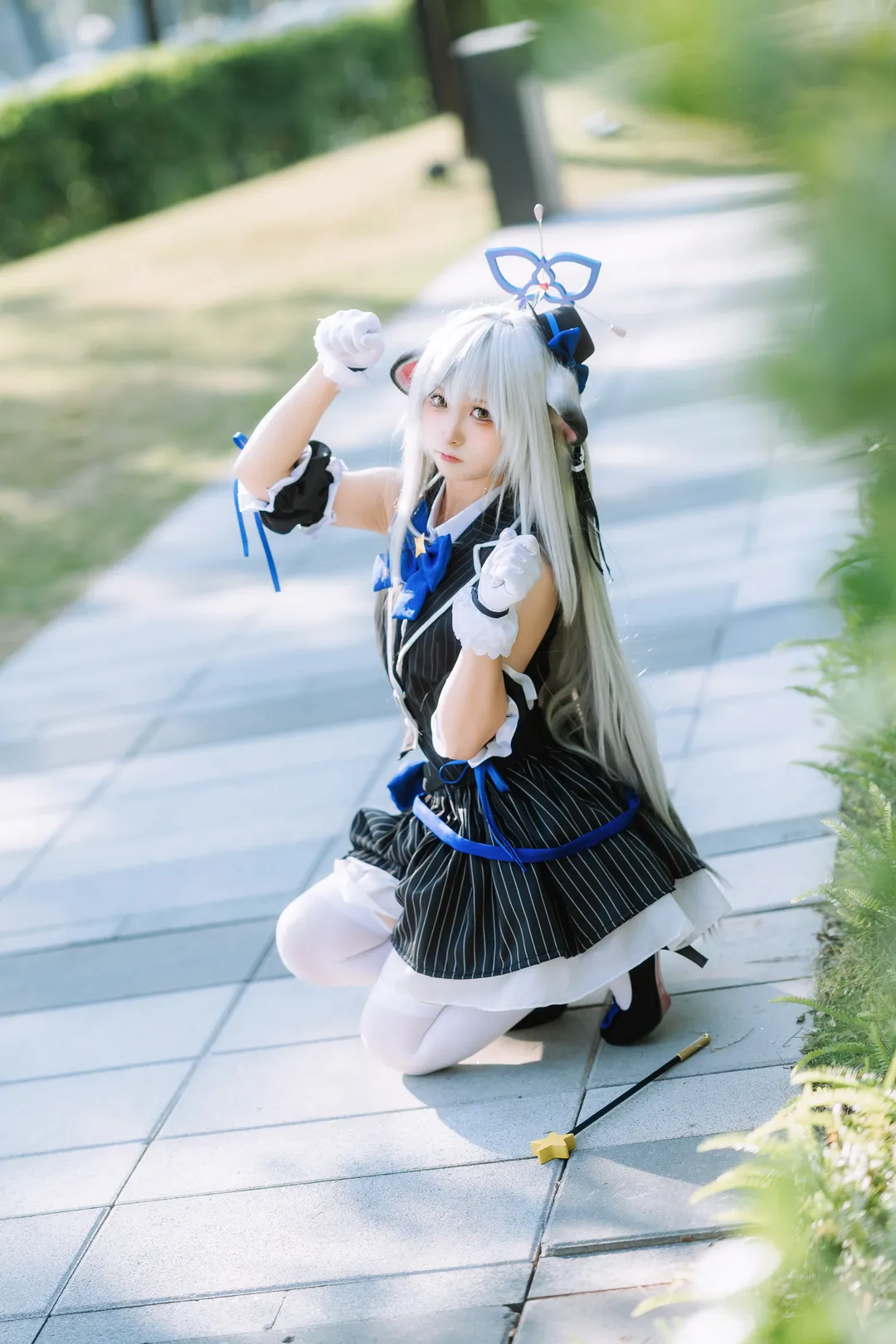 蔚蓝档案, 广州漫展, cosplay摄影, 春原心奈cos, 魔法少女cosplay - 第2张