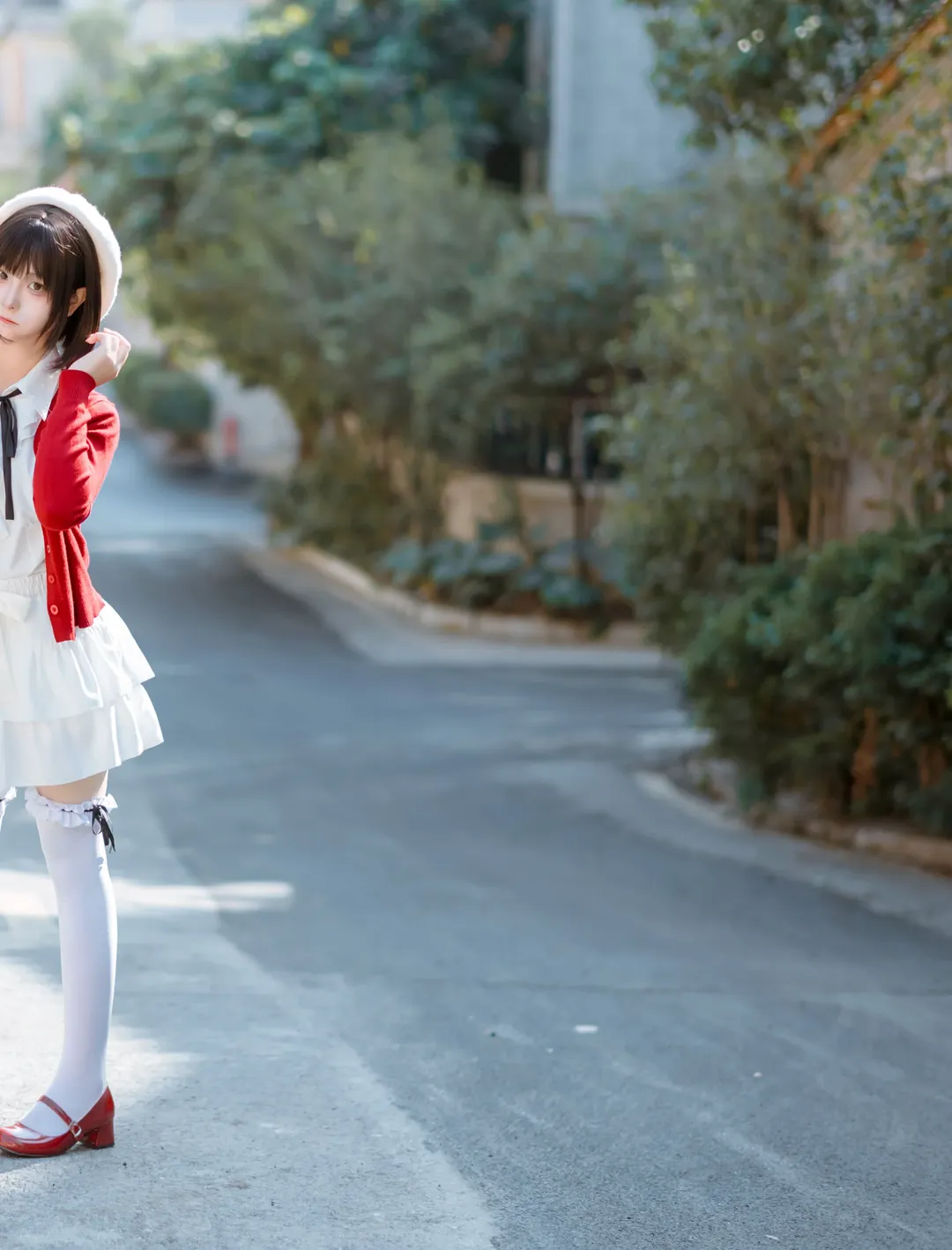 日系ファッション, 二次元コスプレ, 加藤恵コスプレ, 冴えない彼女の育てかた, 広州のロケ撮影 - 4枚目
