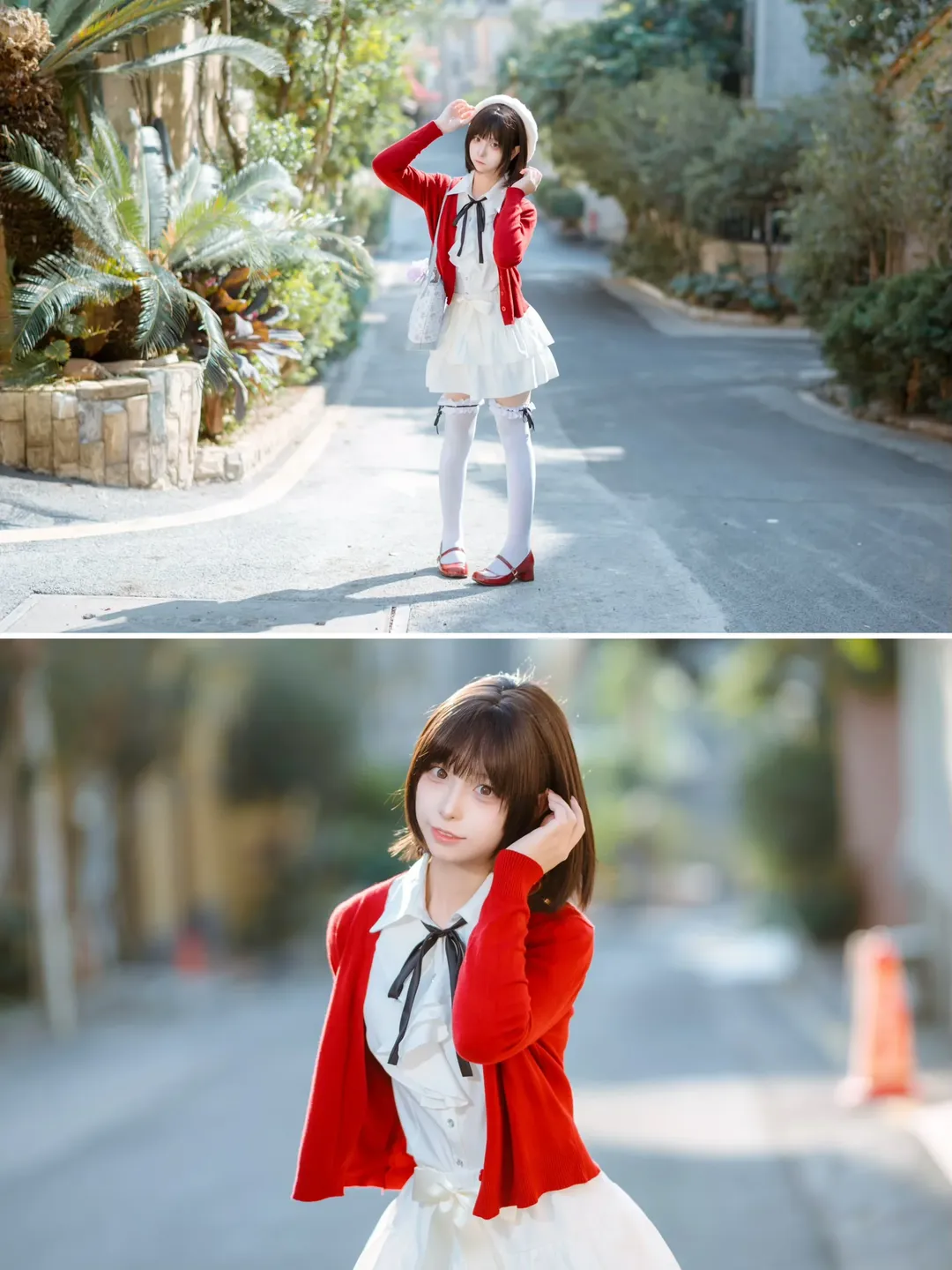 日系ファッション, 二次元コスプレ, 加藤恵コスプレ, 冴えない彼女の育てかた, 広州のロケ撮影 - 5枚目