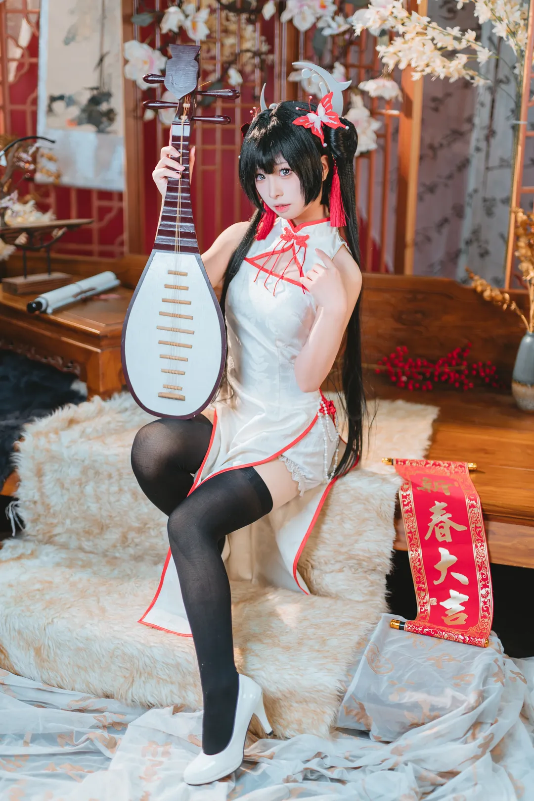 cosplay, 蔚蓝档案, cos正片, 妃咲cos, 新春贺图 - 第3张