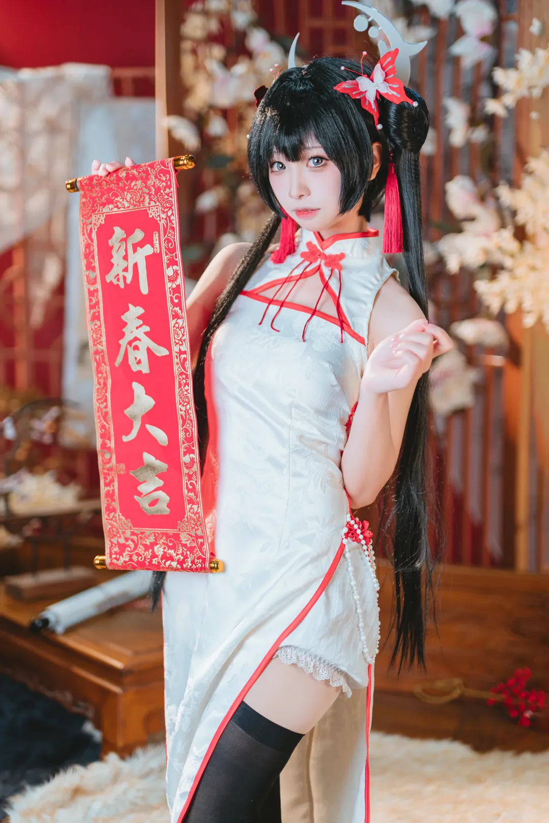 cosplay, 蔚蓝档案, cos正片, 妃咲cos, 新春贺图 - 第6张