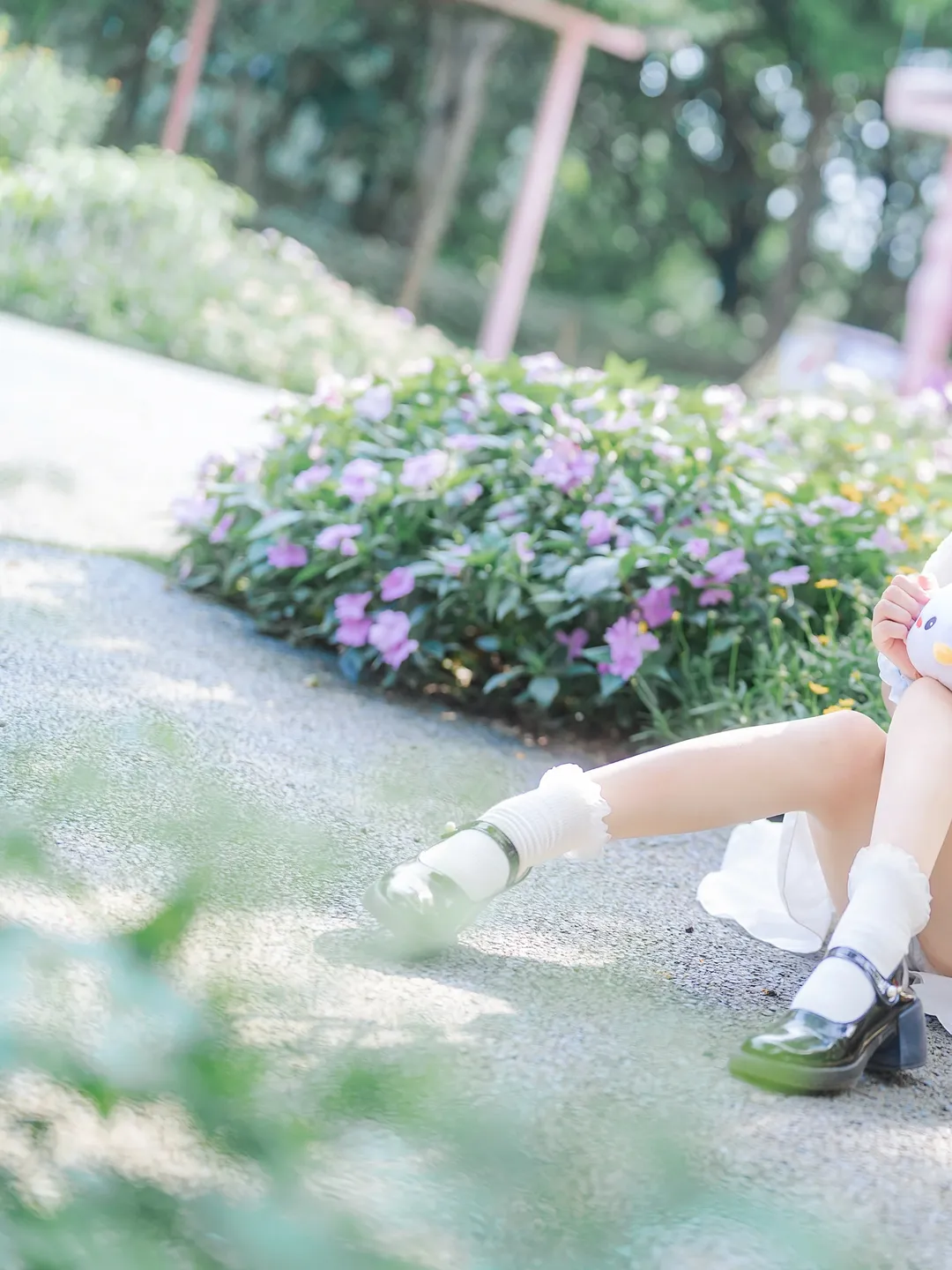 蔚蓝档案, 二次元cosplay, 天童爱丽丝cos, 六一儿童节, 白袜小皮鞋穿搭 - 第3张