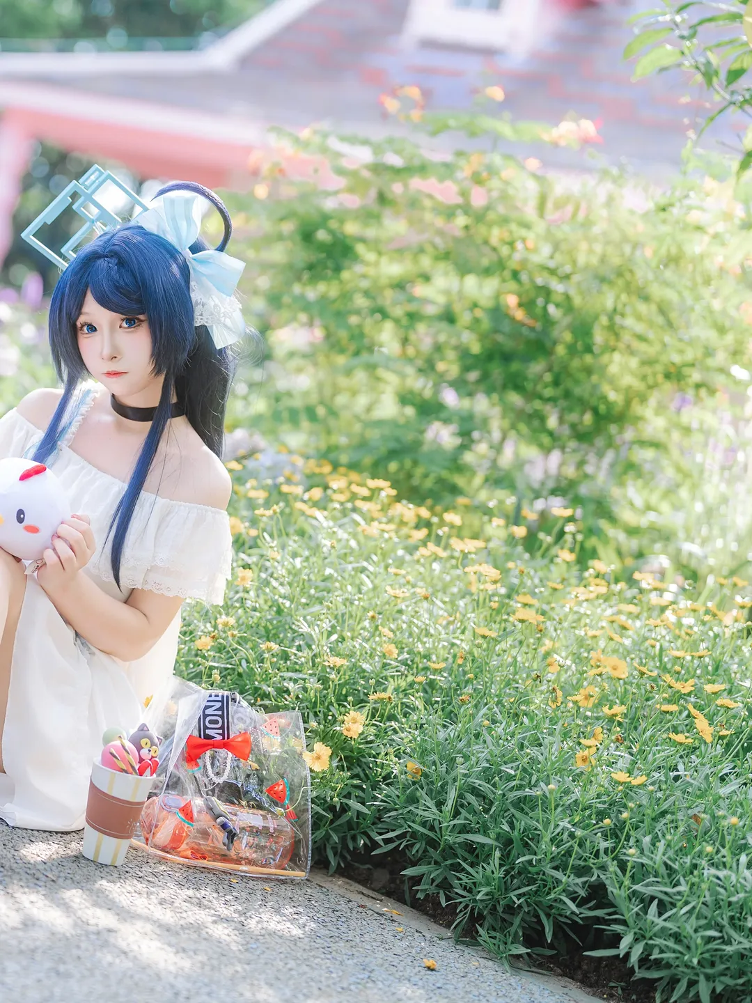 蔚蓝档案, 二次元cosplay, 天童爱丽丝cos, 六一儿童节, 白袜小皮鞋穿搭 - 第4张