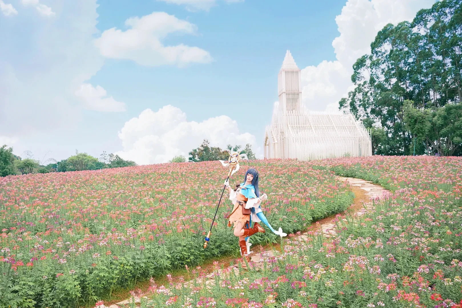 cosplay, 花海摄影, 星塔旅人, 佛山贤鲁岛, 夏花cos - 第5张